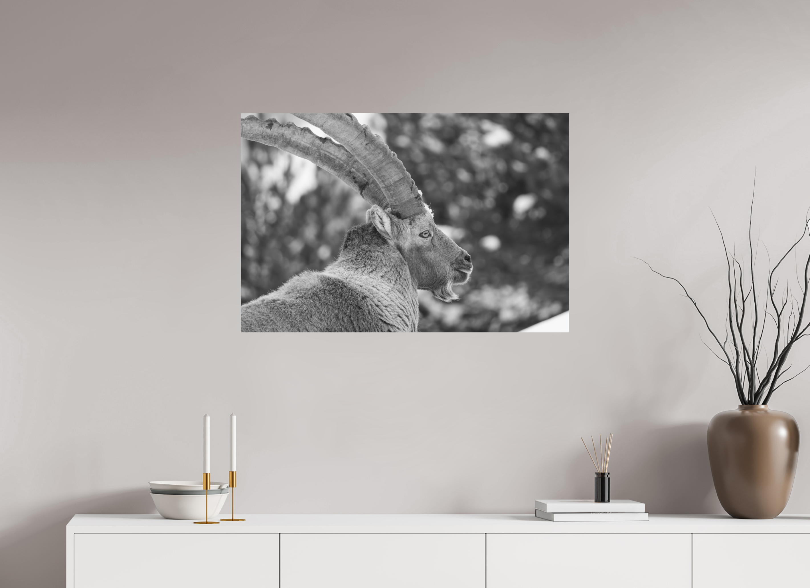 90 x 60 cm, Tirage Fine Art mat Le roi