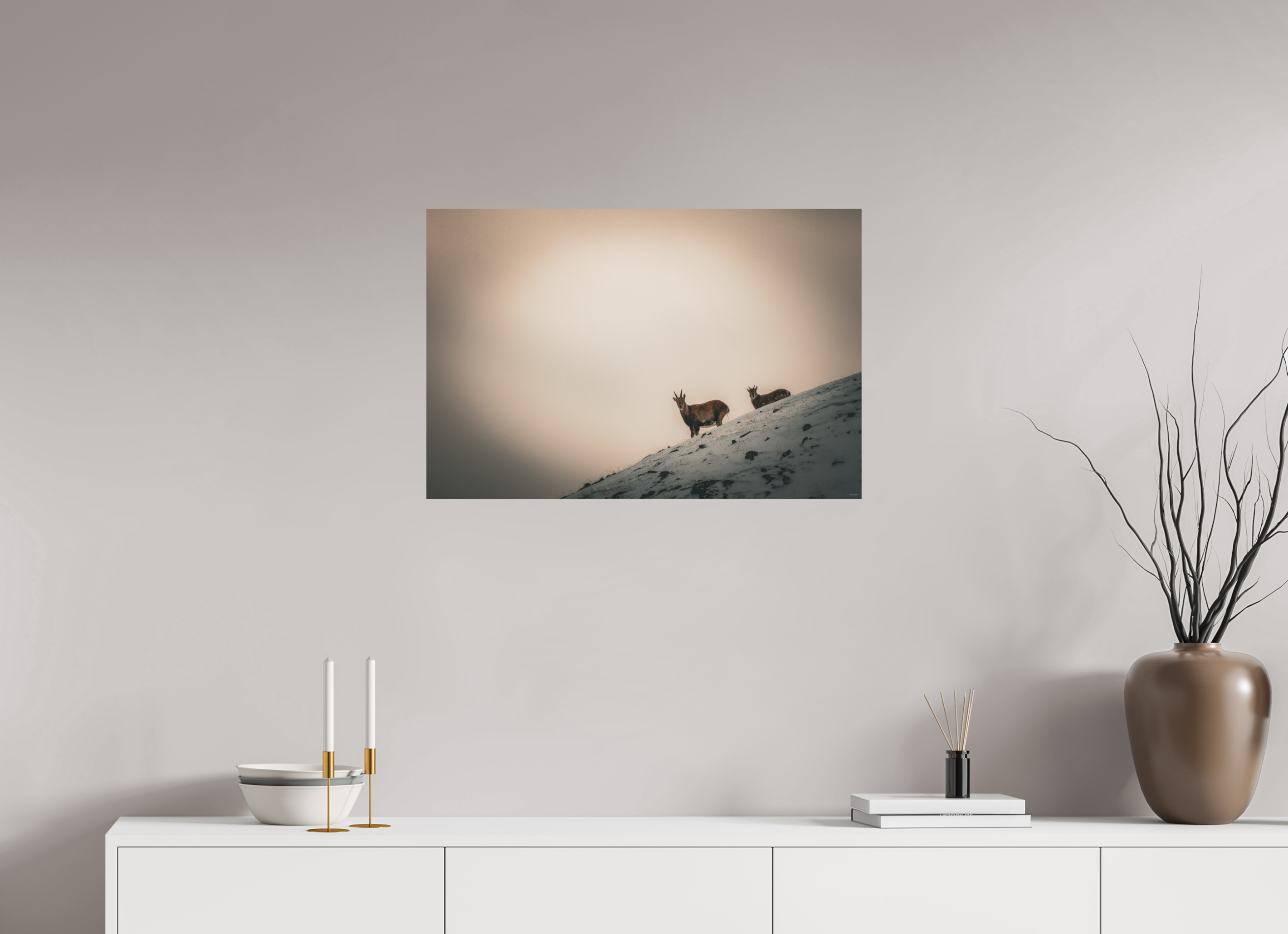 75 x 50 cm, Tirage Fine Art mat Apparition