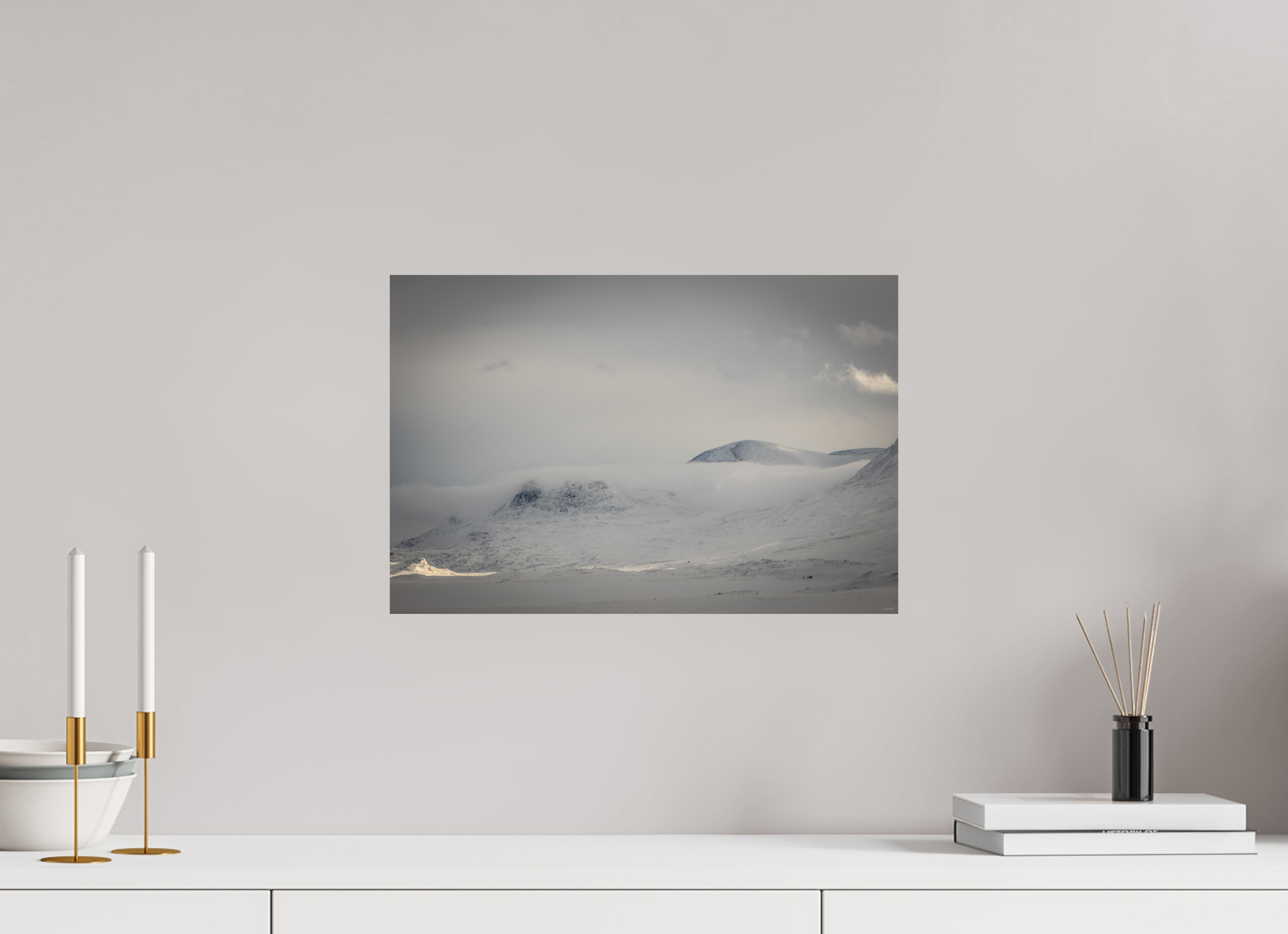 45 x 30 cm, Tirage Fine Art mat Espace temps