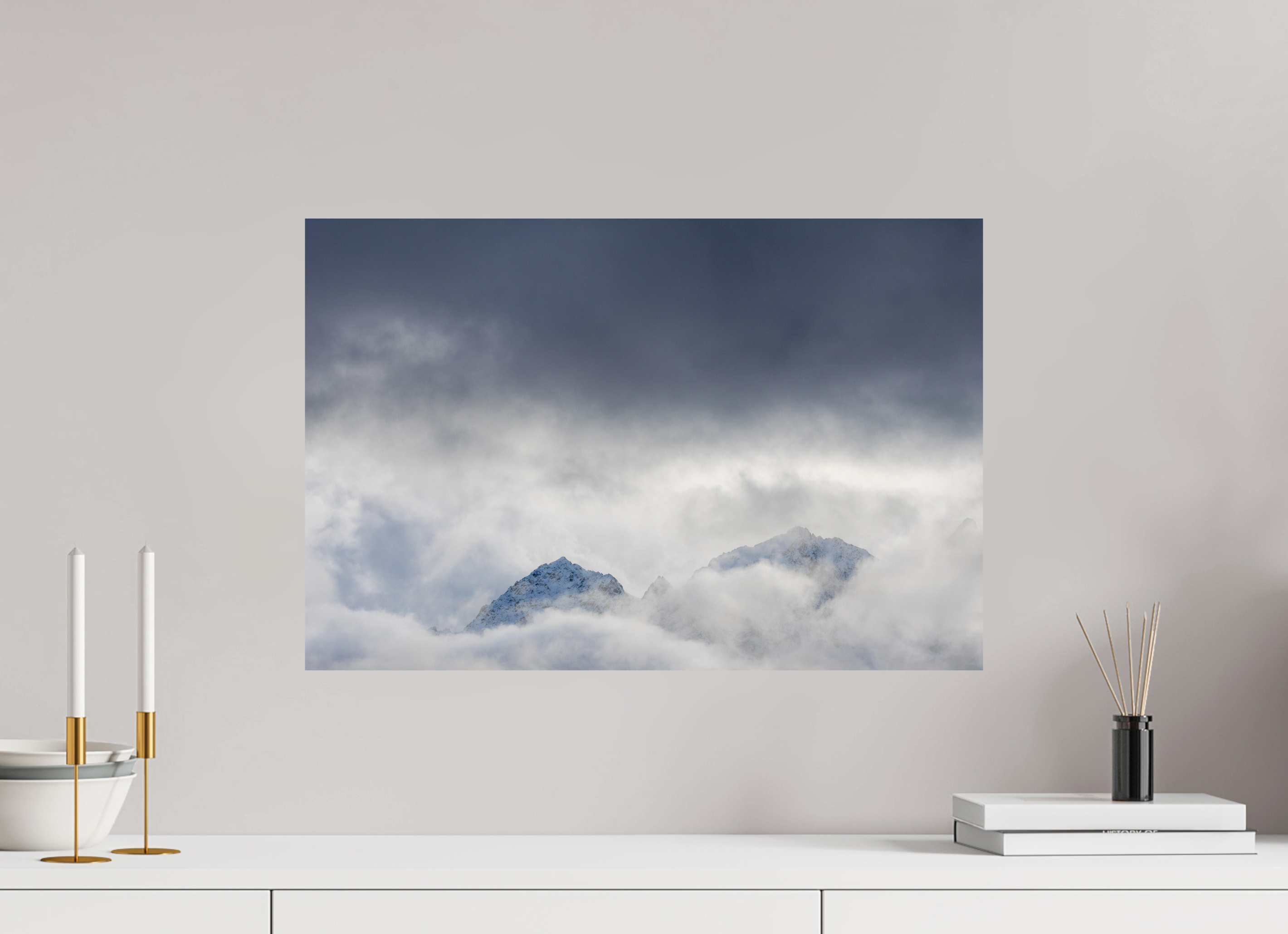 60 x 40 cm, Tirage Fine Art mat Entre deux souffles