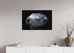 90 x 60 cm, Tirage Fine Art mat Regard miroir (N&B)