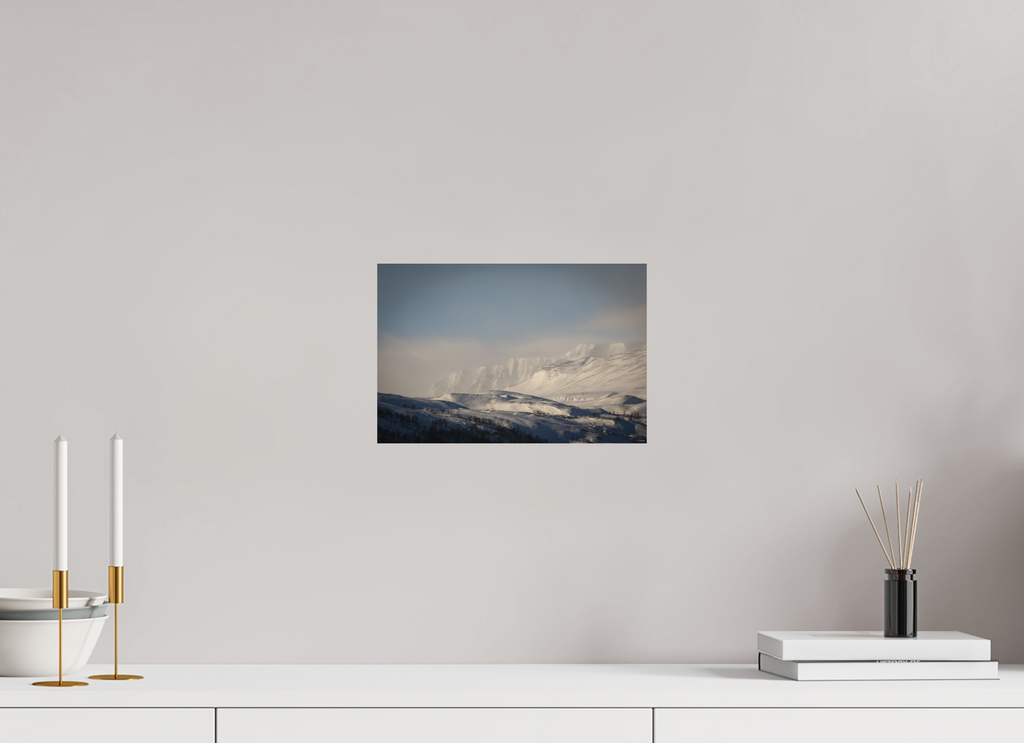 30 x 20 cm, Tirage Fine Art mat Âge de glace
