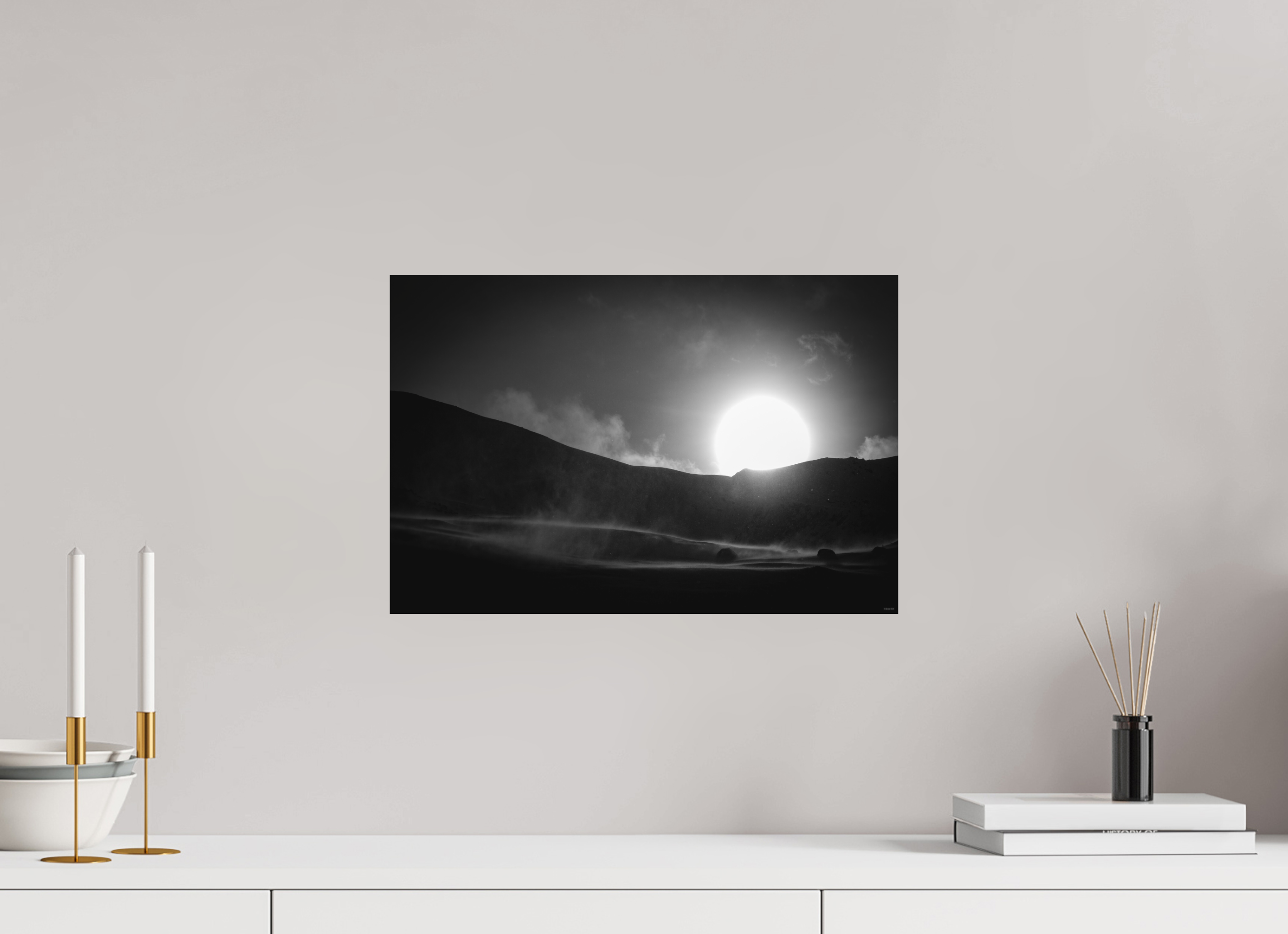 45 x 30 cm, Tirage Fine Art mat Poussière