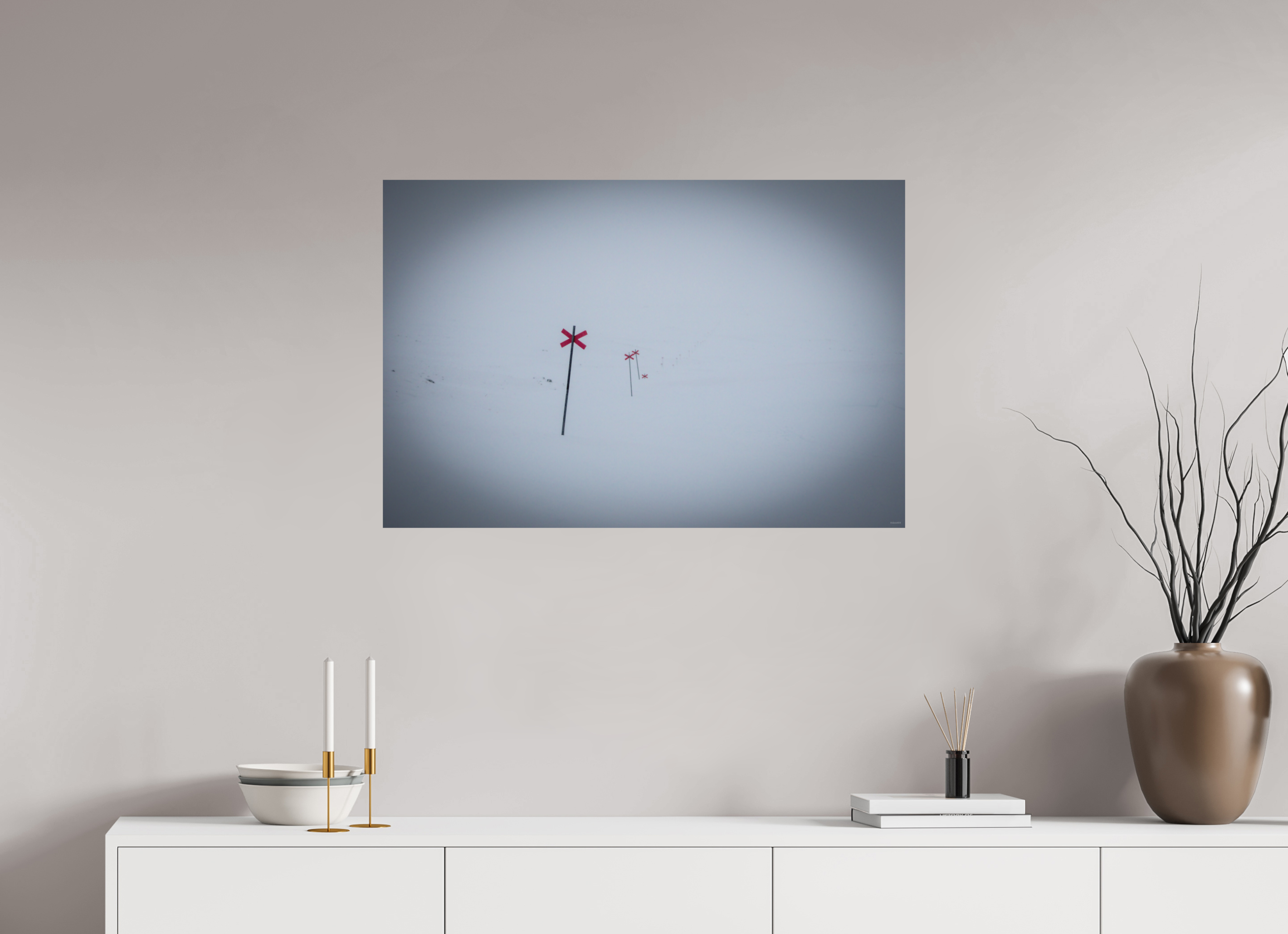 90 x 60 cm, Tirage Fine Art mat Fil d'ariane
