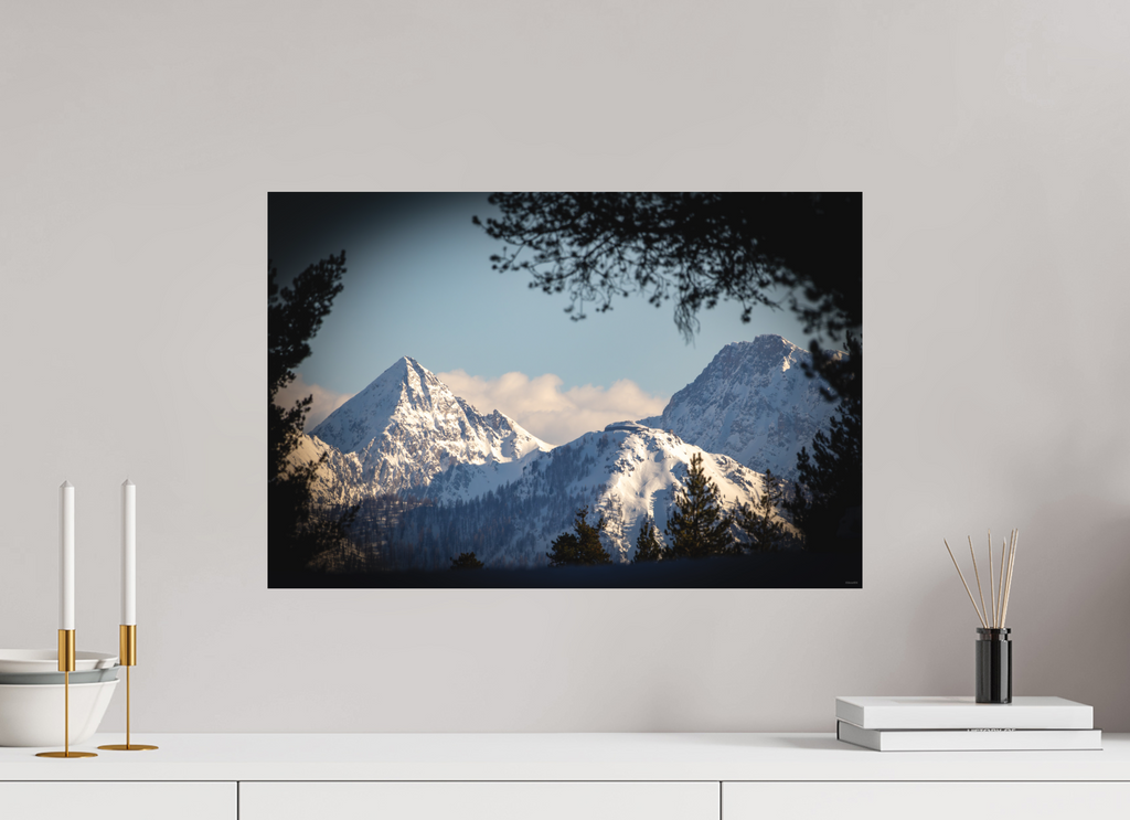 60 x 40 cm, Tirage Fine Art mat Mémoire