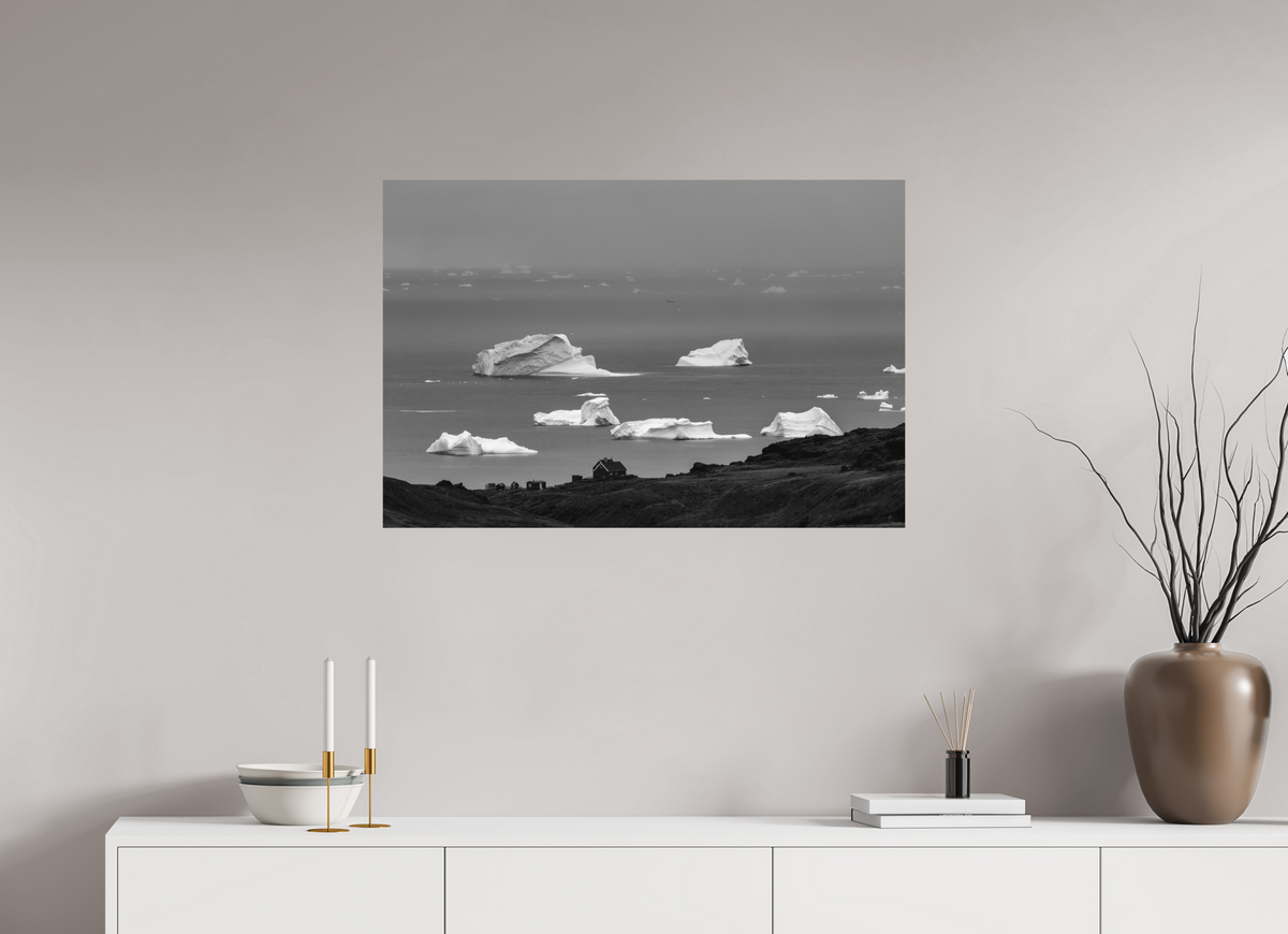 90 x 60 cm, Tirage Fine Art mat Côtier