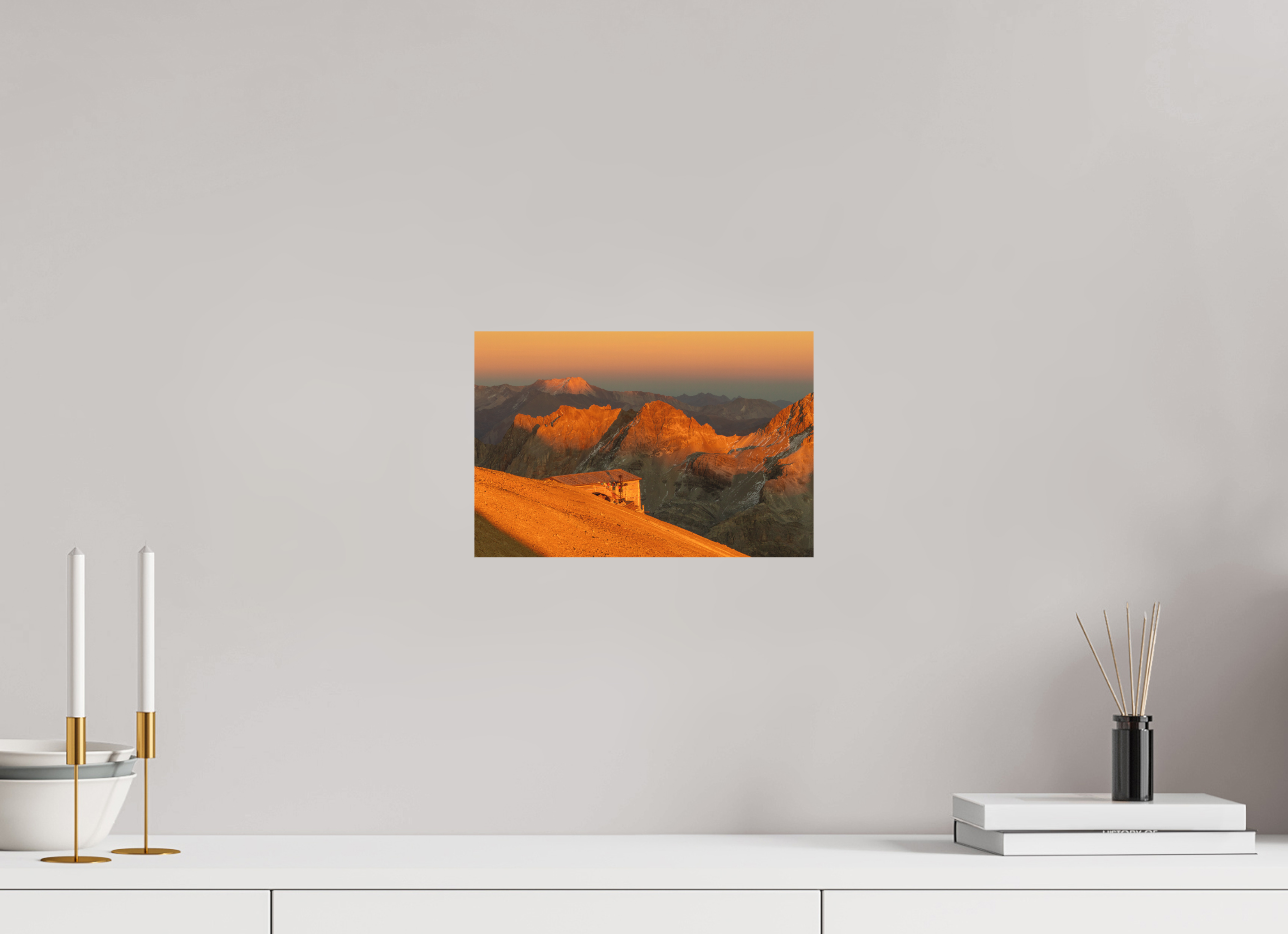 30 x 20 cm, Tirage Fine Art mat L'or sacré du monde