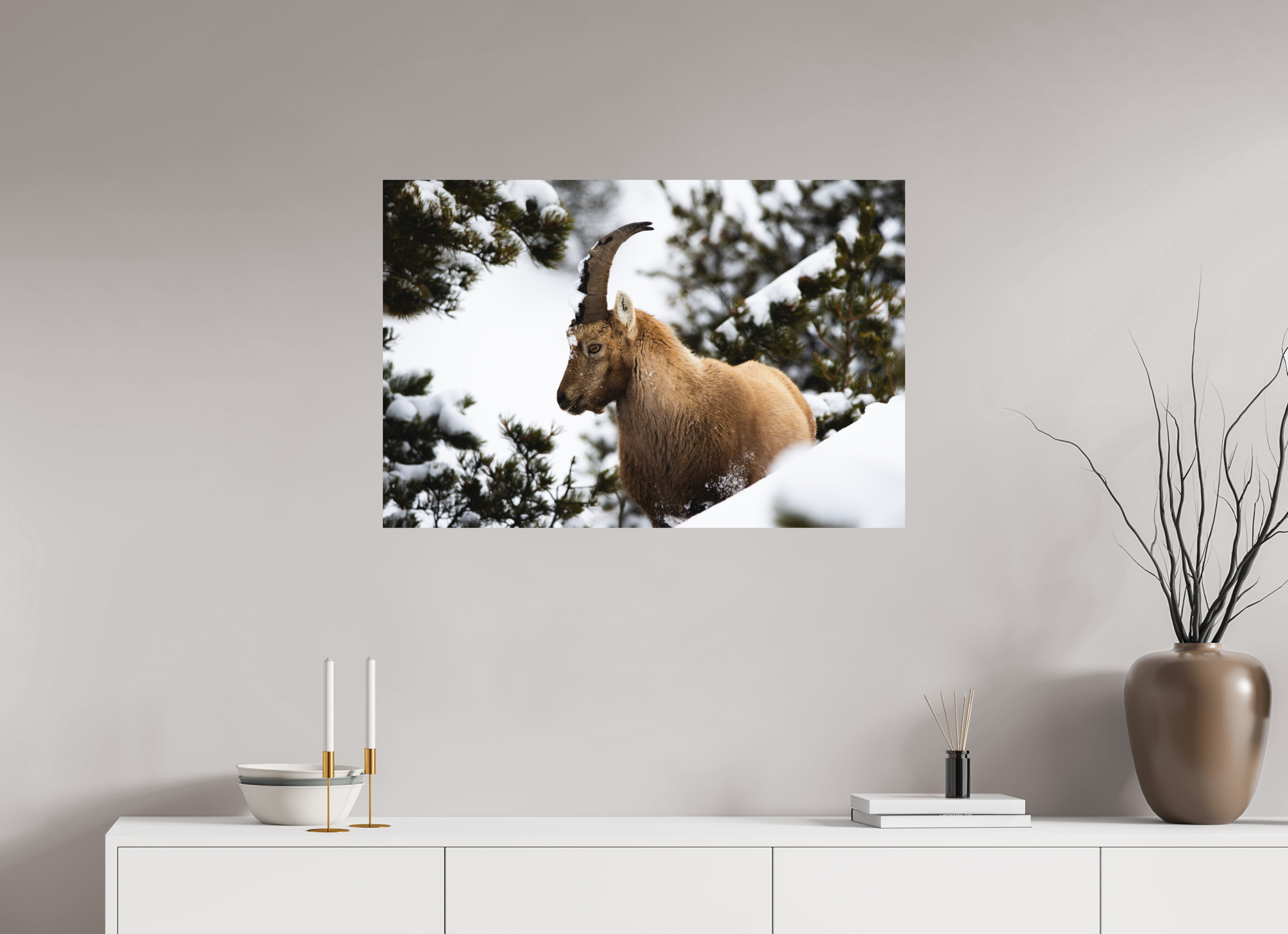 90 x 60 cm, Tirage Fine Art mat Surpris