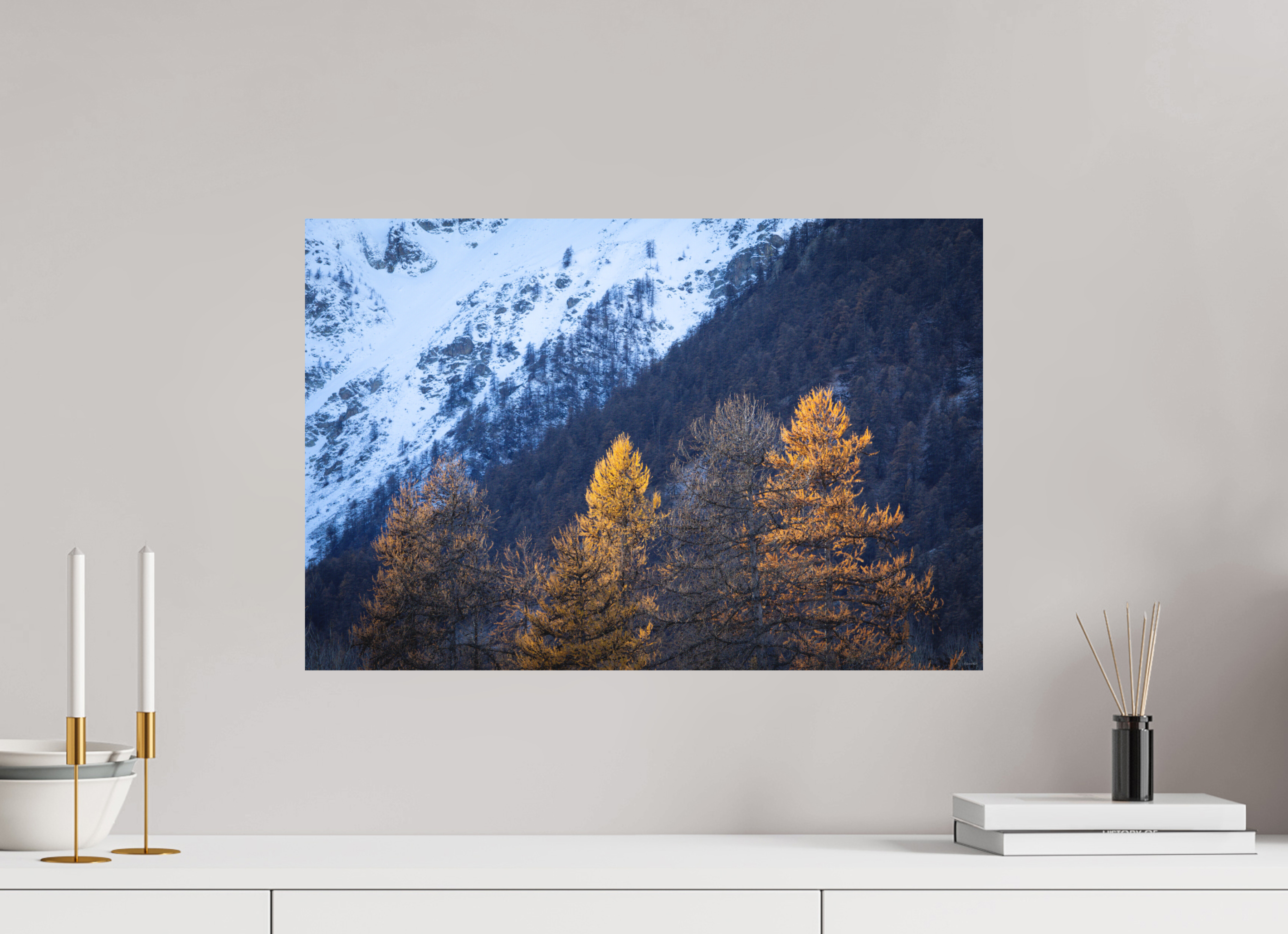 60 x 40 cm, Tirage Fine Art mat Les veilleuses