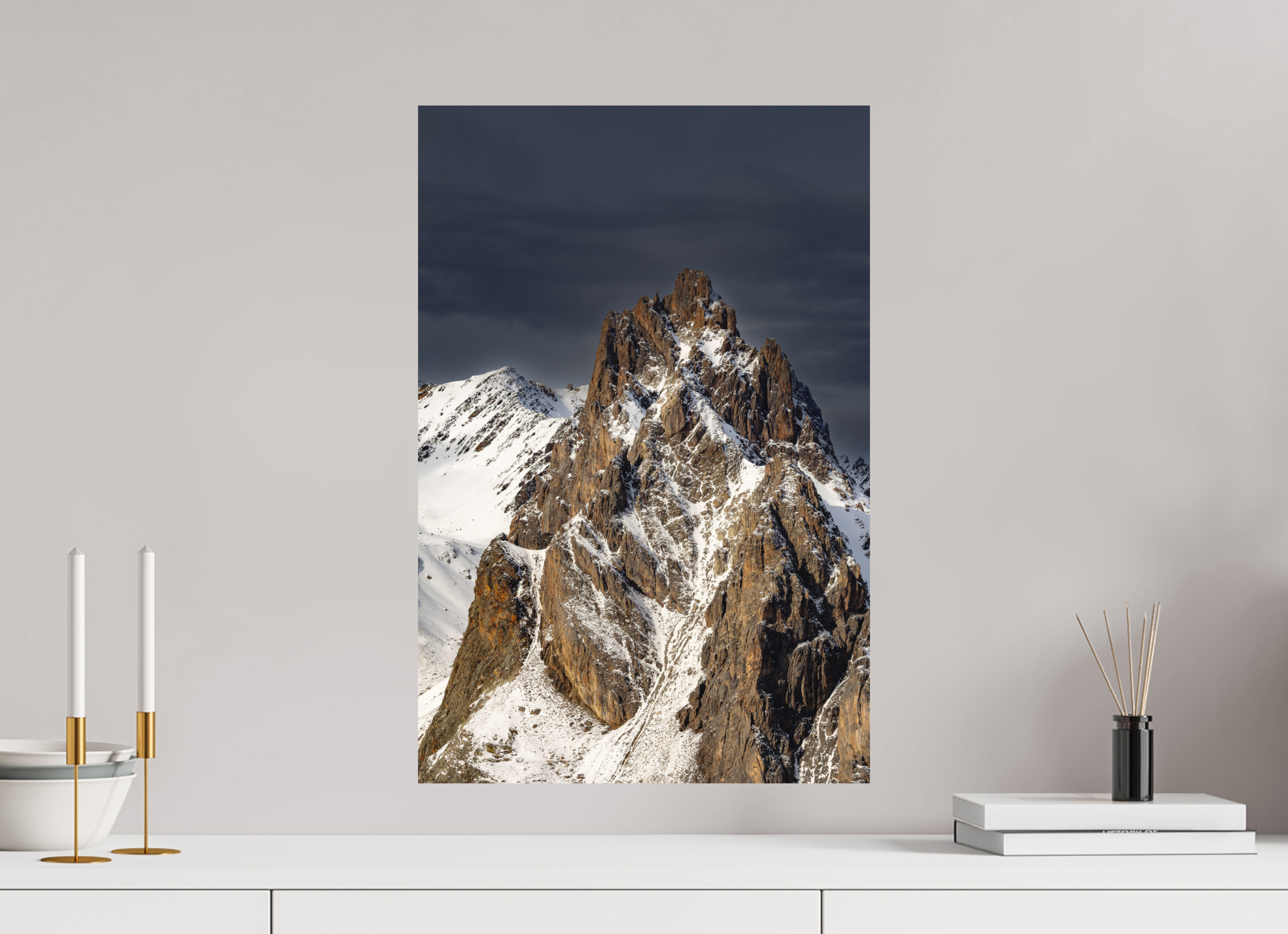 40 x 60 cm, Tirage Fine Art mat Pétrifié