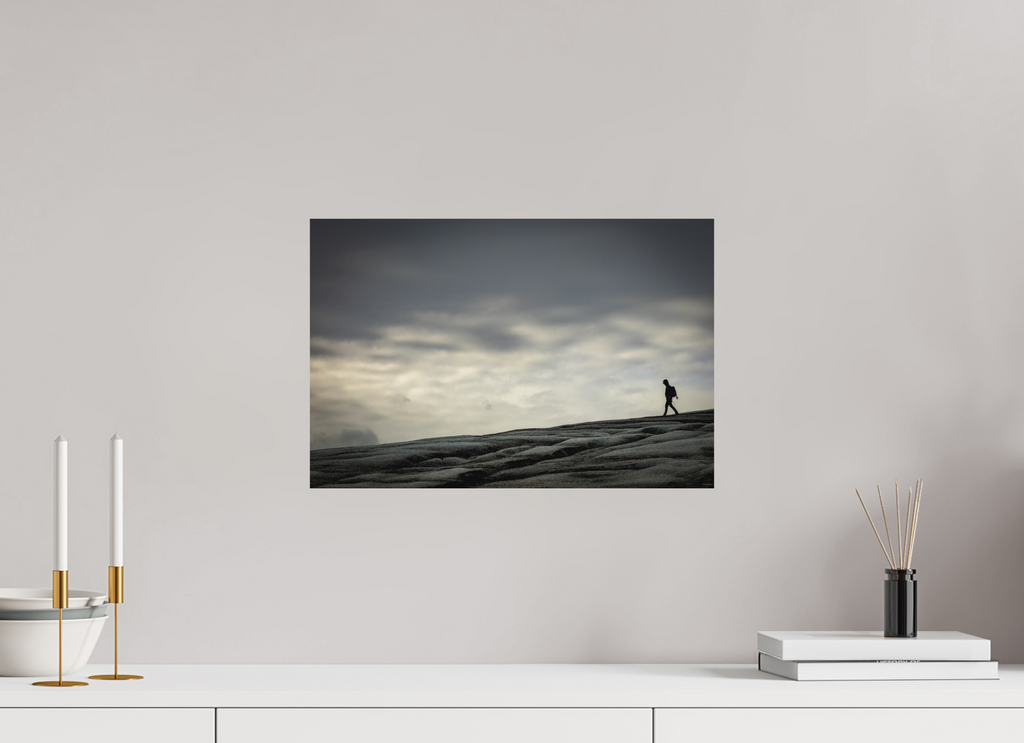 45 x 30 cm, Tirage Fine Art mat Sur son dos
