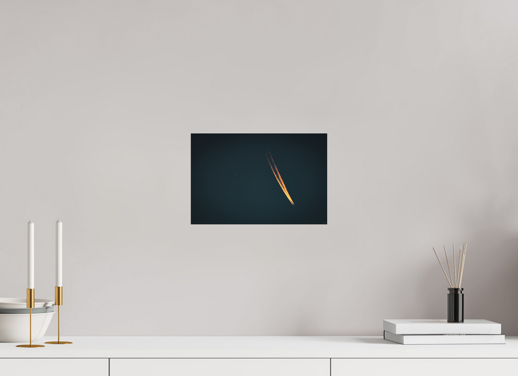 30 x 20 cm, Tirage Fine Art mat Sillage solaire