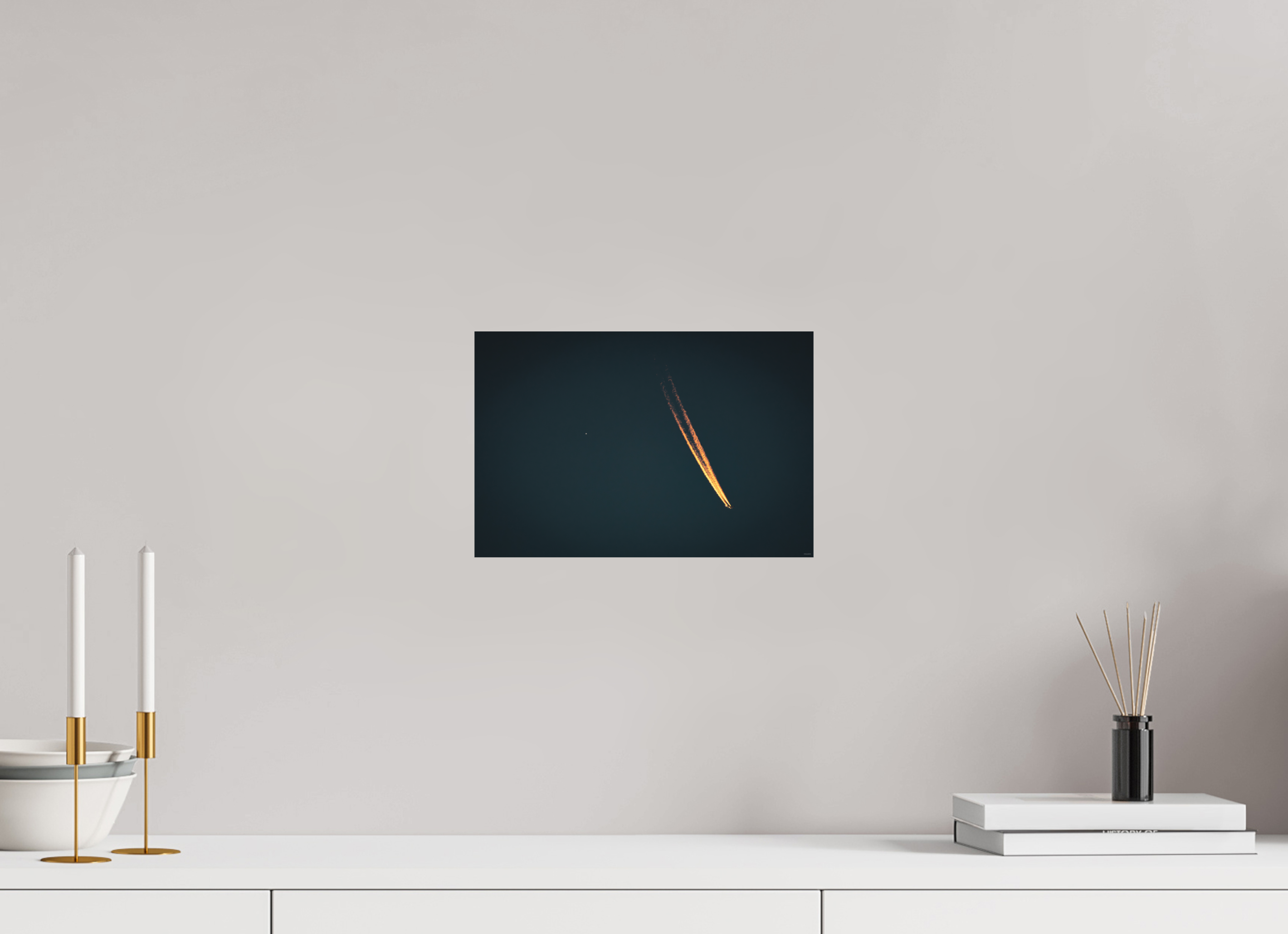 30 x 20 cm, Tirage Fine Art mat Sillage solaire