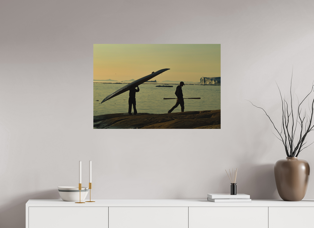 90 x 60 cm, Tirage Fine Art mat Tandem de minuit