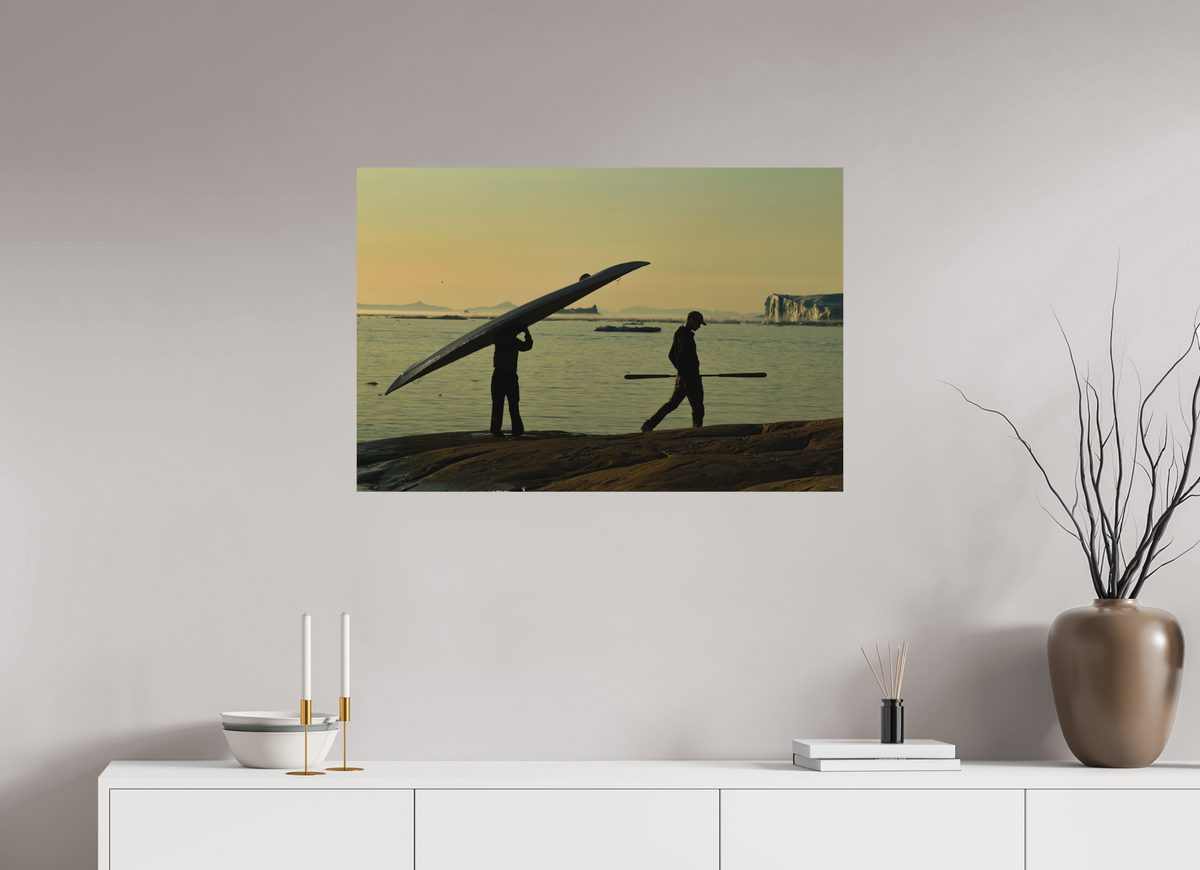 90 x 60 cm, Tirage Fine Art mat Tandem de minuit