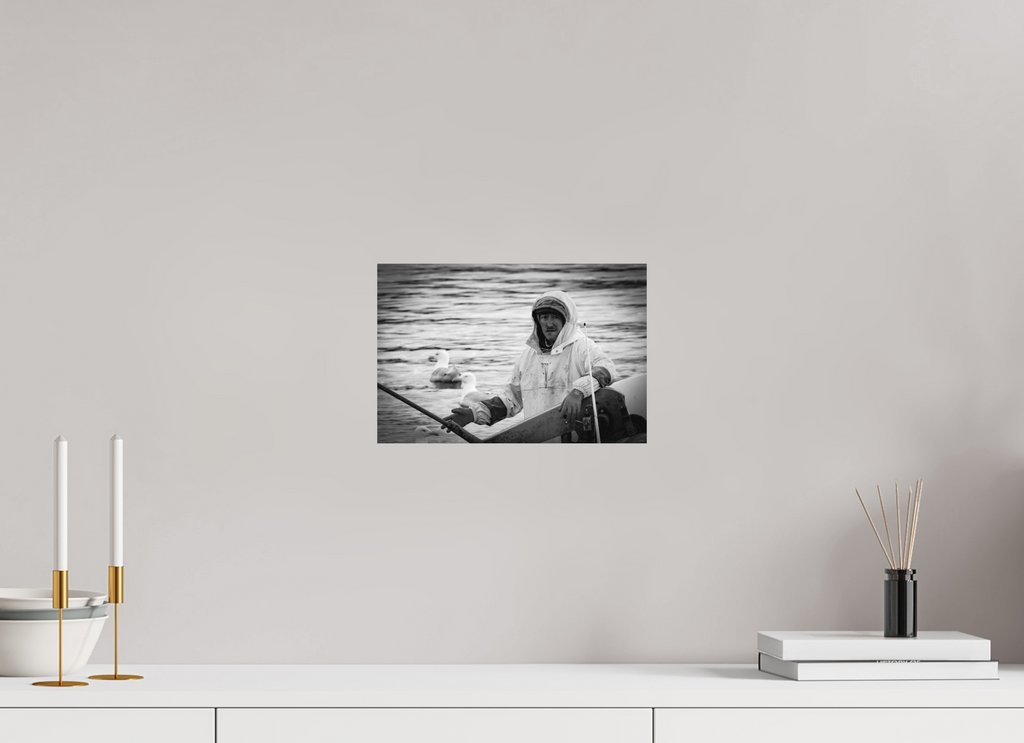 30 x 20 cm, Tirage Fine Art mat Regard noir