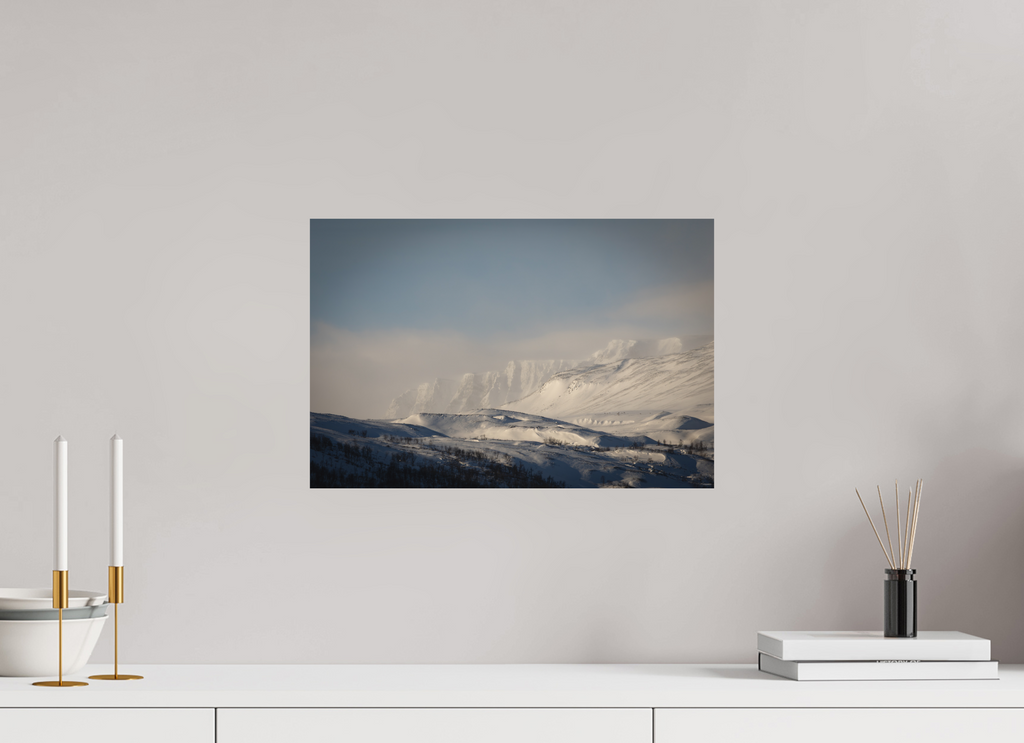 45 x 30 cm, Tirage Fine Art mat Âge de glace