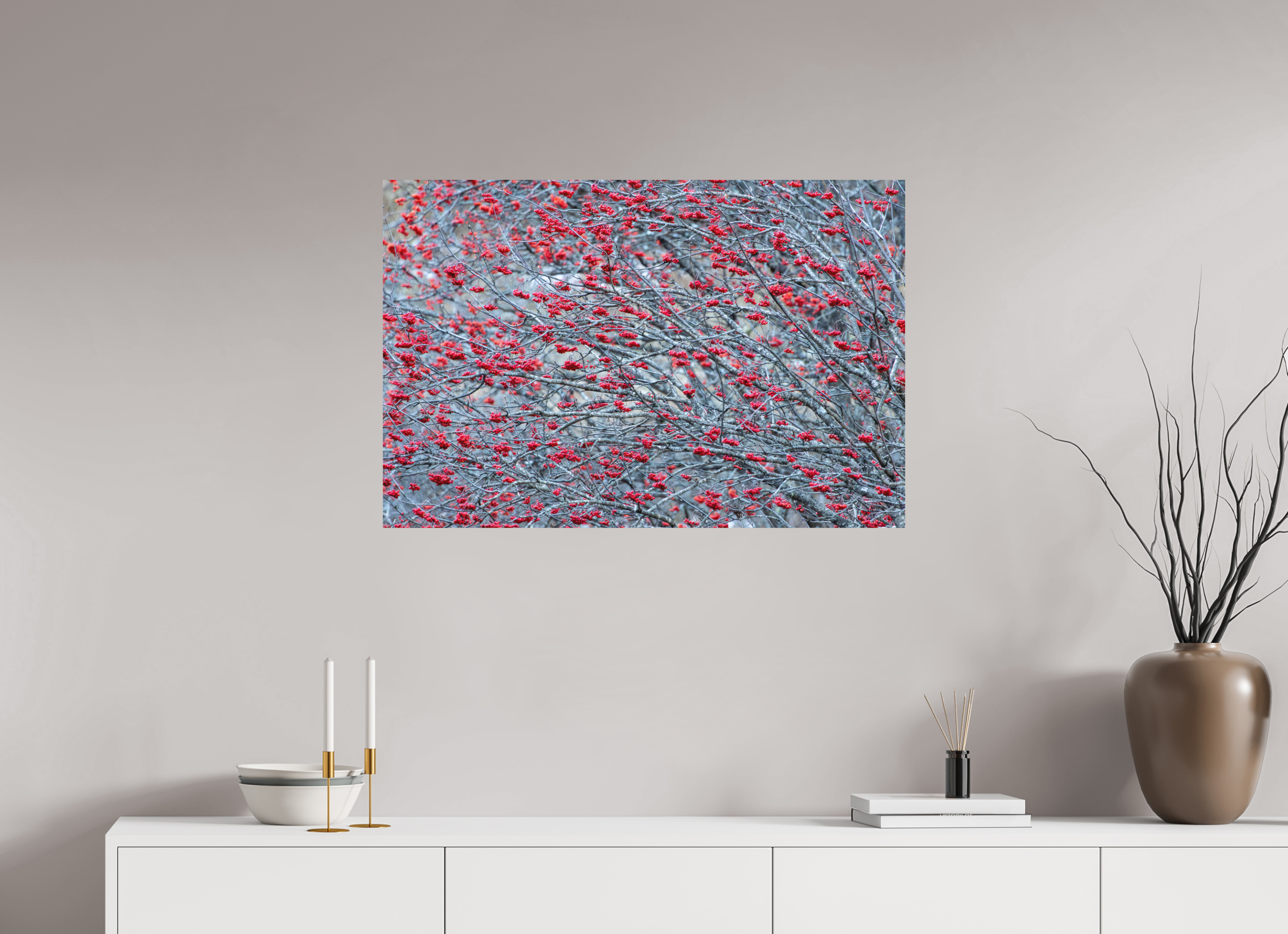 90 x 60 cm, Tirage Fine Art mat Dernières braises