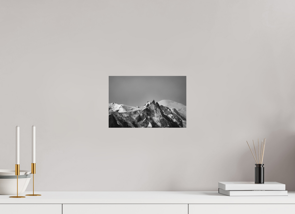 30 x 20 cm, Tirage Fine Art mat L'aiguille dans le blanc