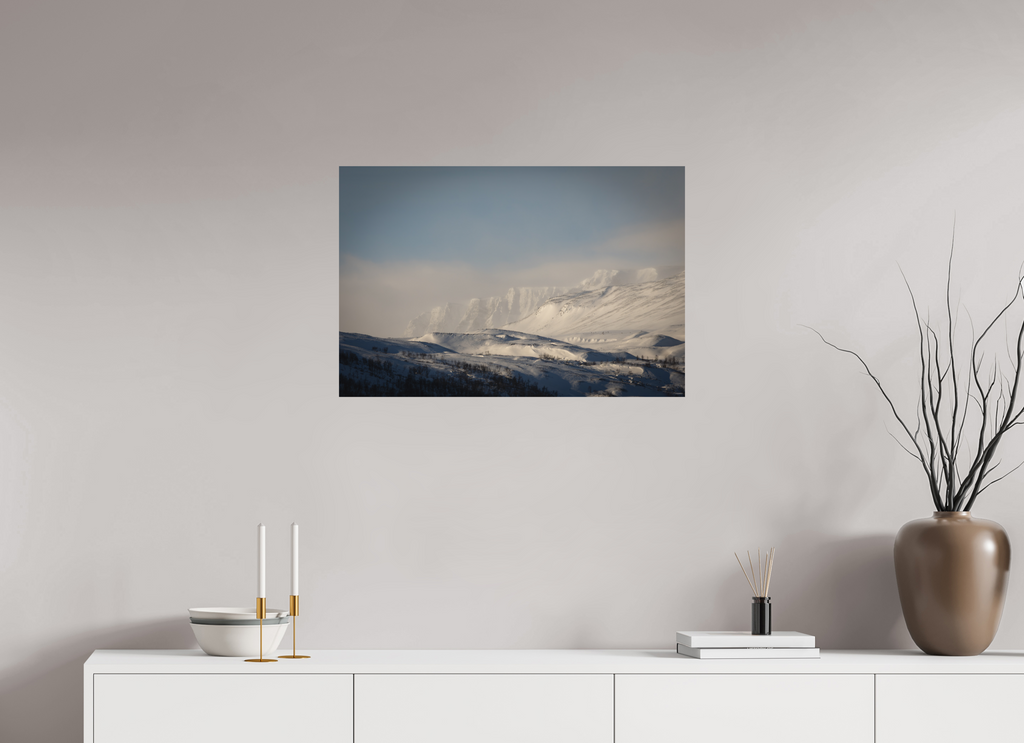 75 x 50 cm, Tirage Fine Art mat Âge de glace