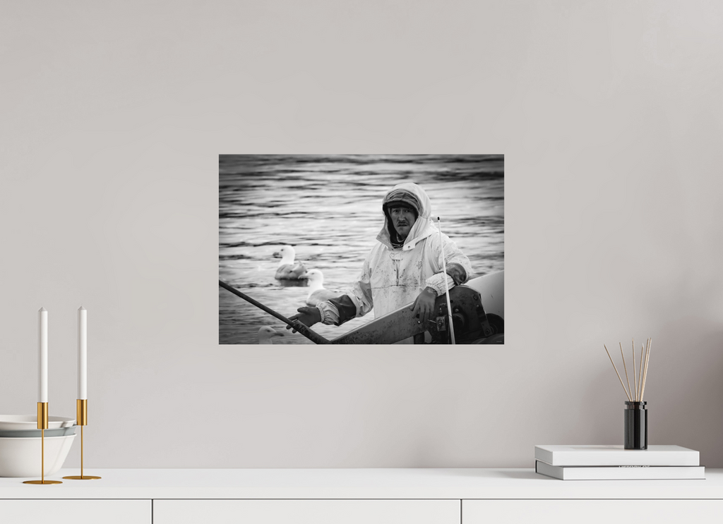 45 x 30 cm, Tirage Fine Art mat Regard noir