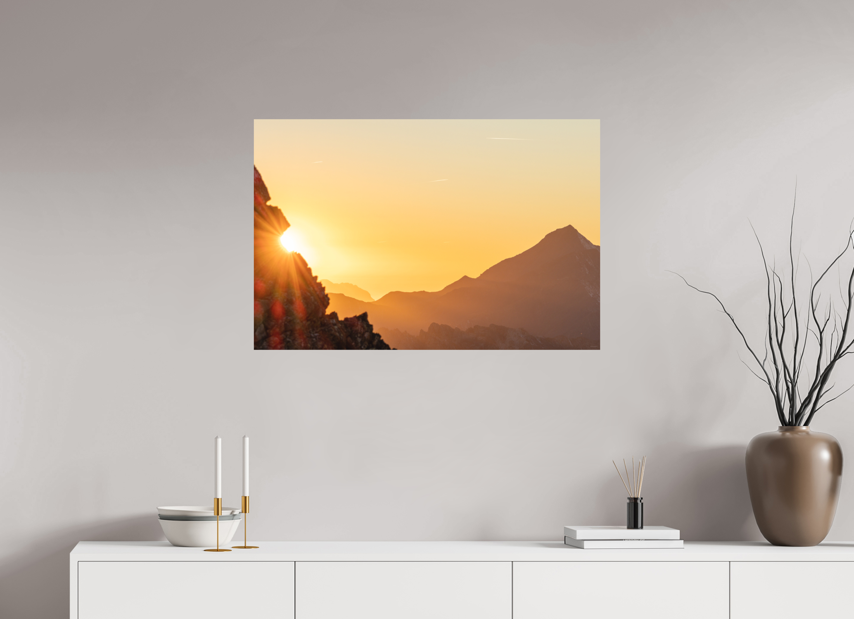 90 x 60 cm, Tirage Fine Art mat Berceuse