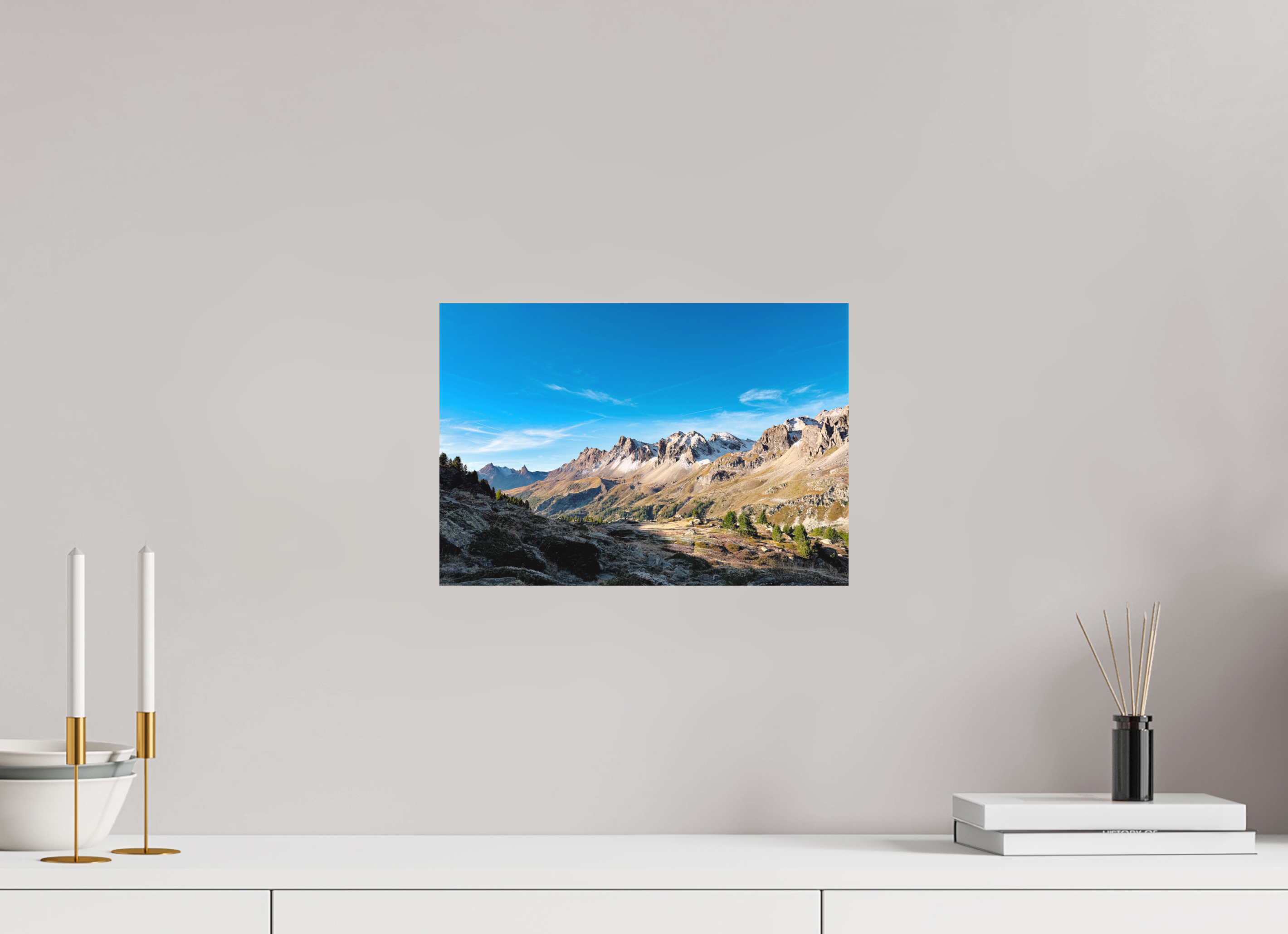 36,2 x 25 cm, Tirage Fine Art mat La Clarée du matin