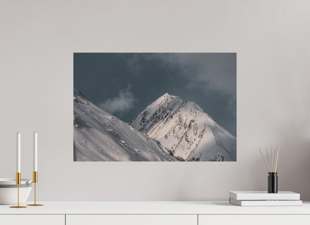 60 x 40 cm, Tirage Fine Art mat Silence de métal