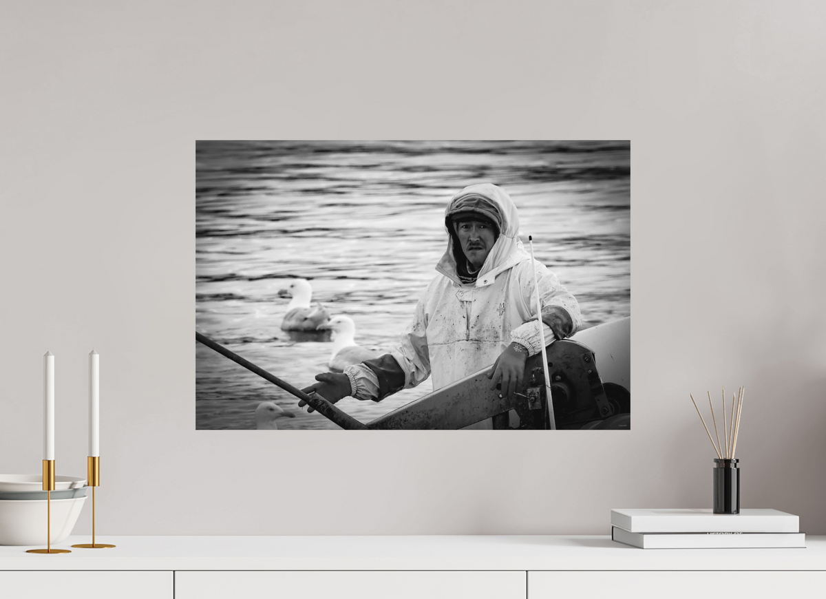 60 x 40 cm, Tirage Fine Art mat Regard noir