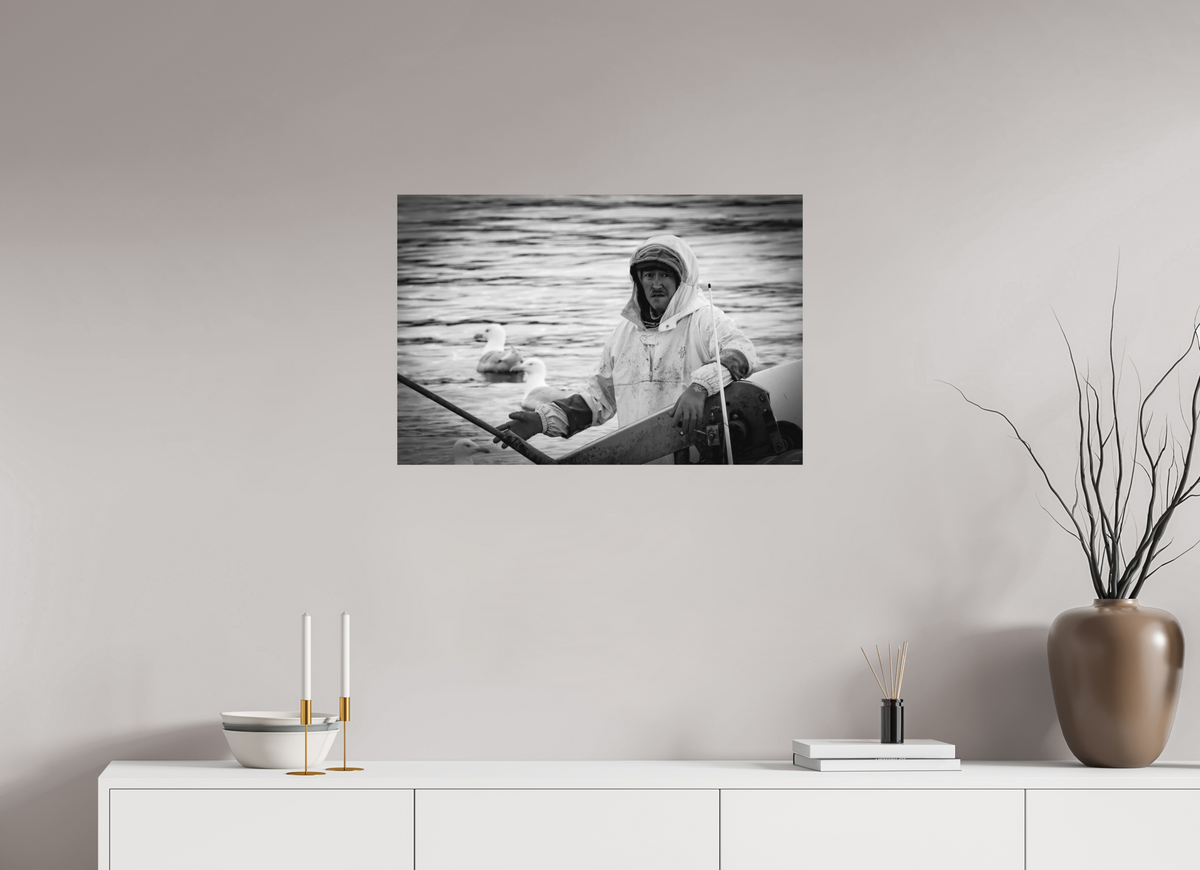 75 x 50 cm, Tirage Fine Art mat Regard noir