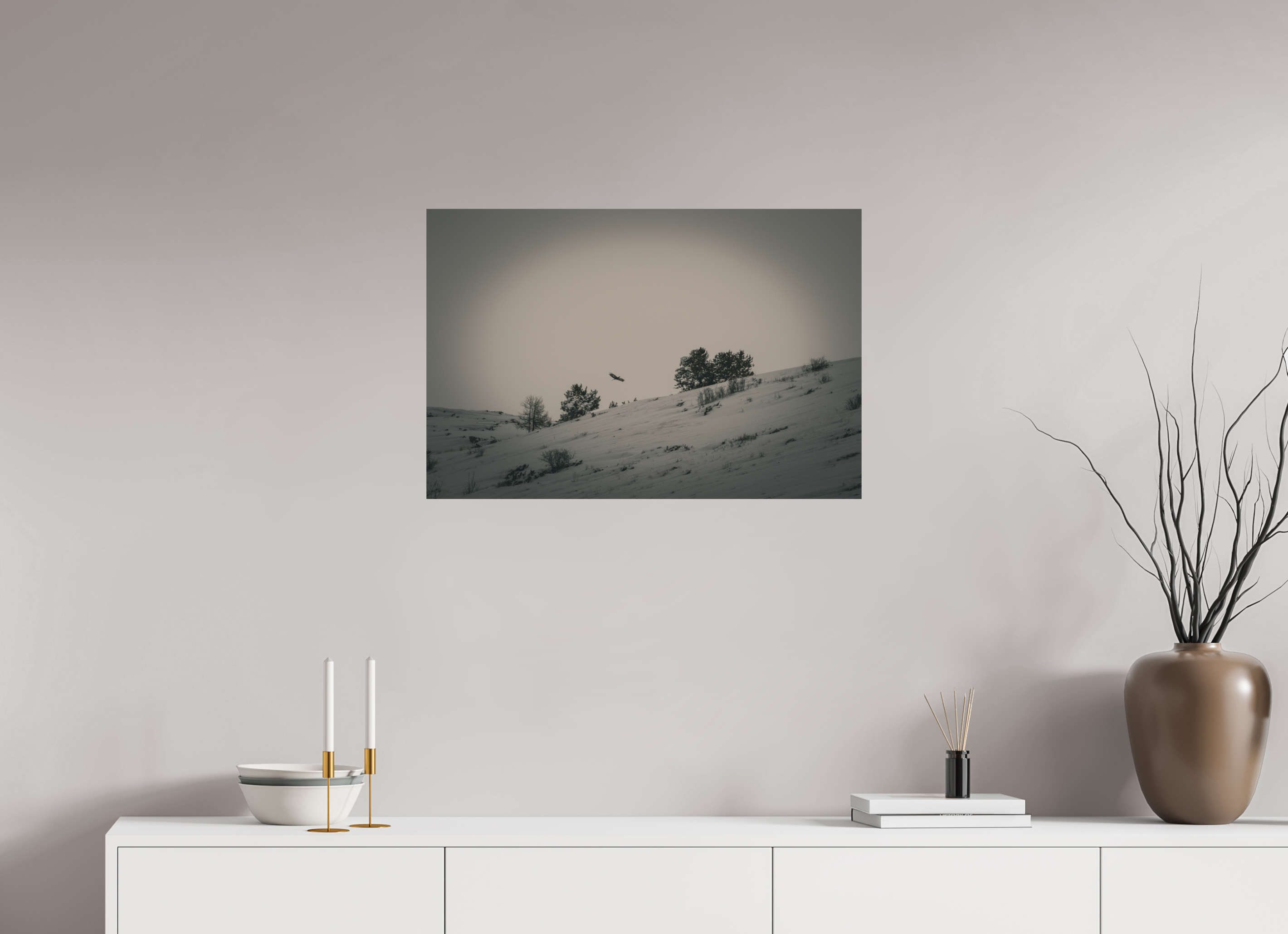 75 x 50 cm, Tirage Fine Art mat Le passage