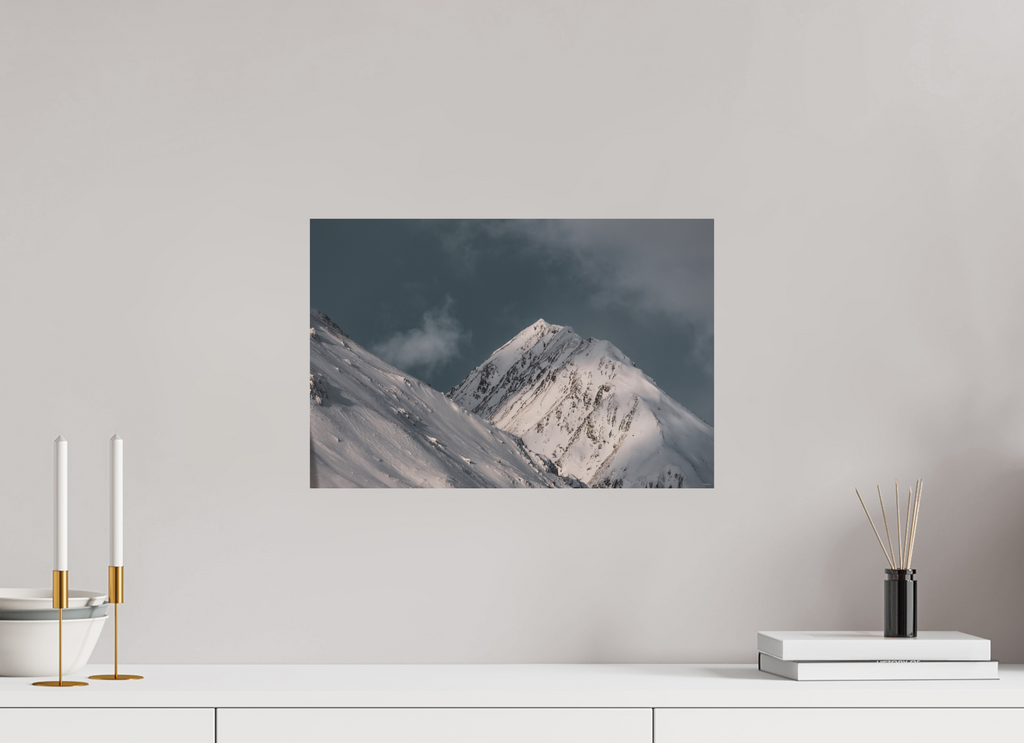 45 x 30 cm, Tirage Fine Art mat Silence de métal