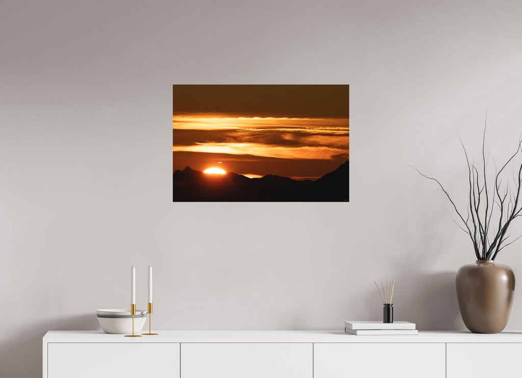 75 x 50 cm, Tirage Fine Art mat Velours solaires