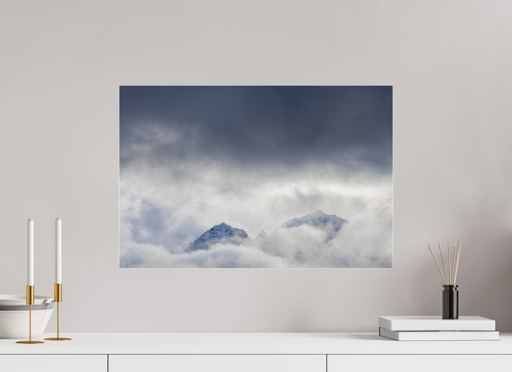 60 x 40 cm, Dibond verre brillant 2mm Entre deux souffles