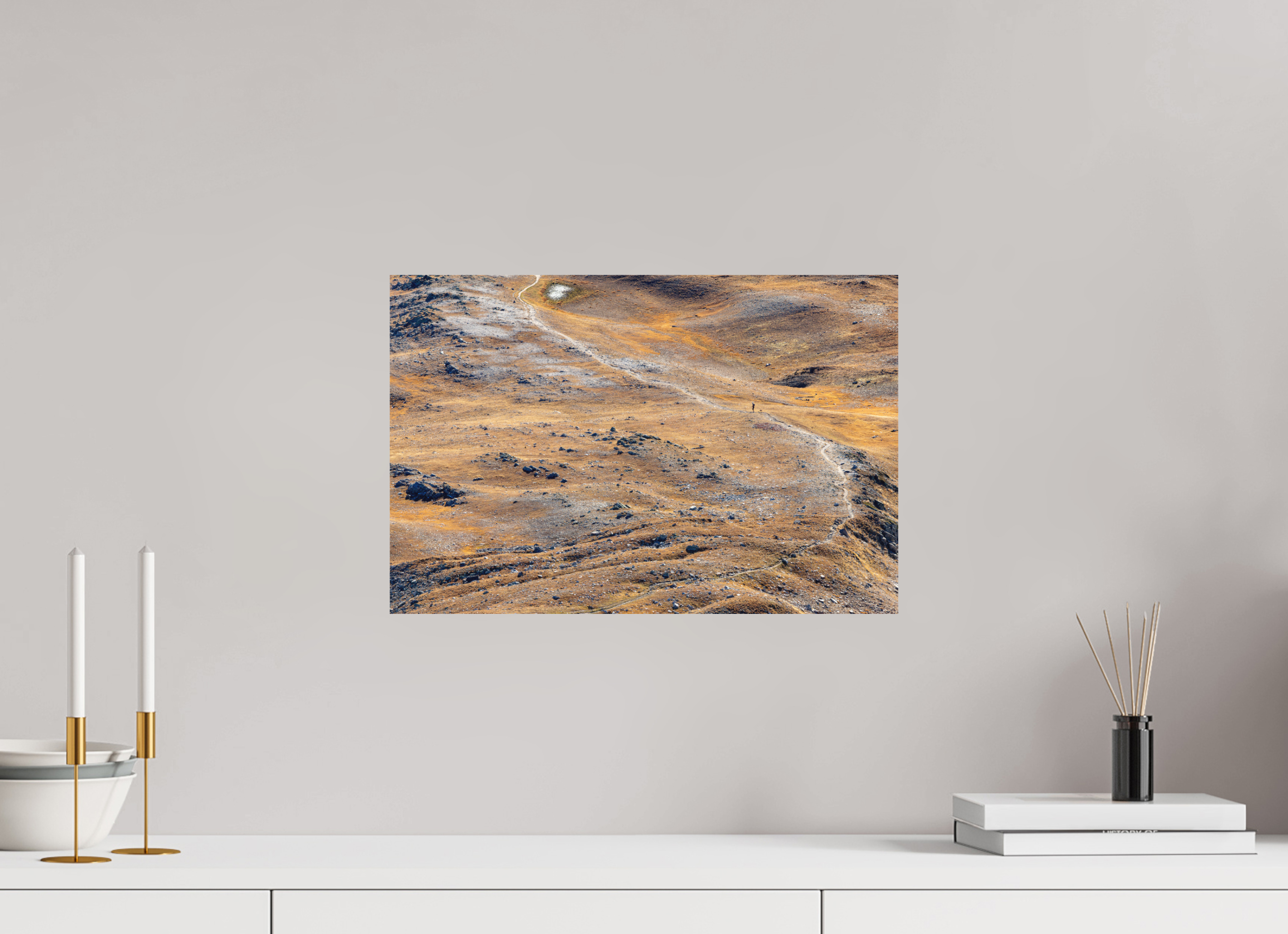 45 x 30 cm, Tirage Fine Art mat Seul au monde