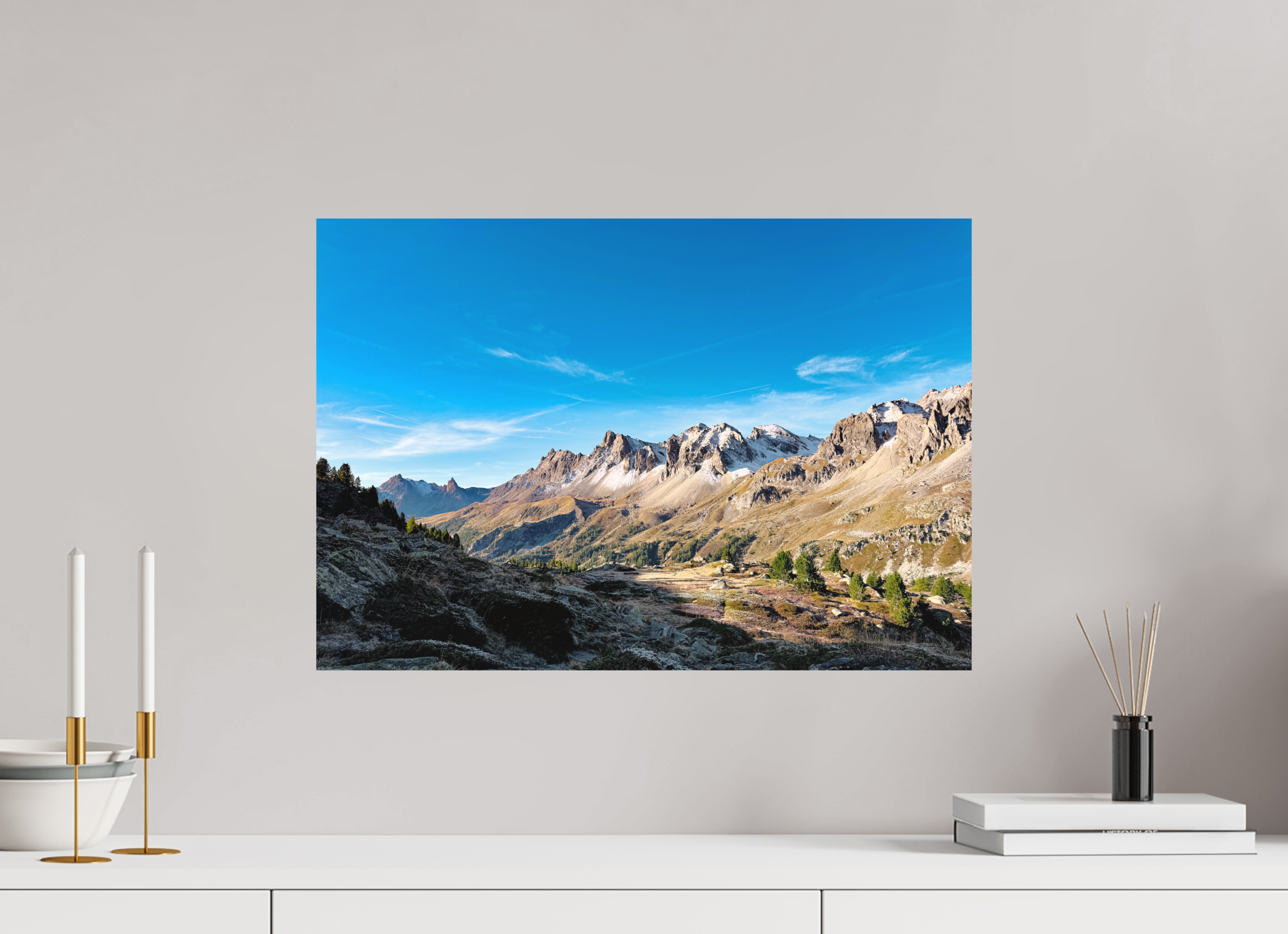 58 x 40 cm, Tirage Fine Art mat La Clarée du matin