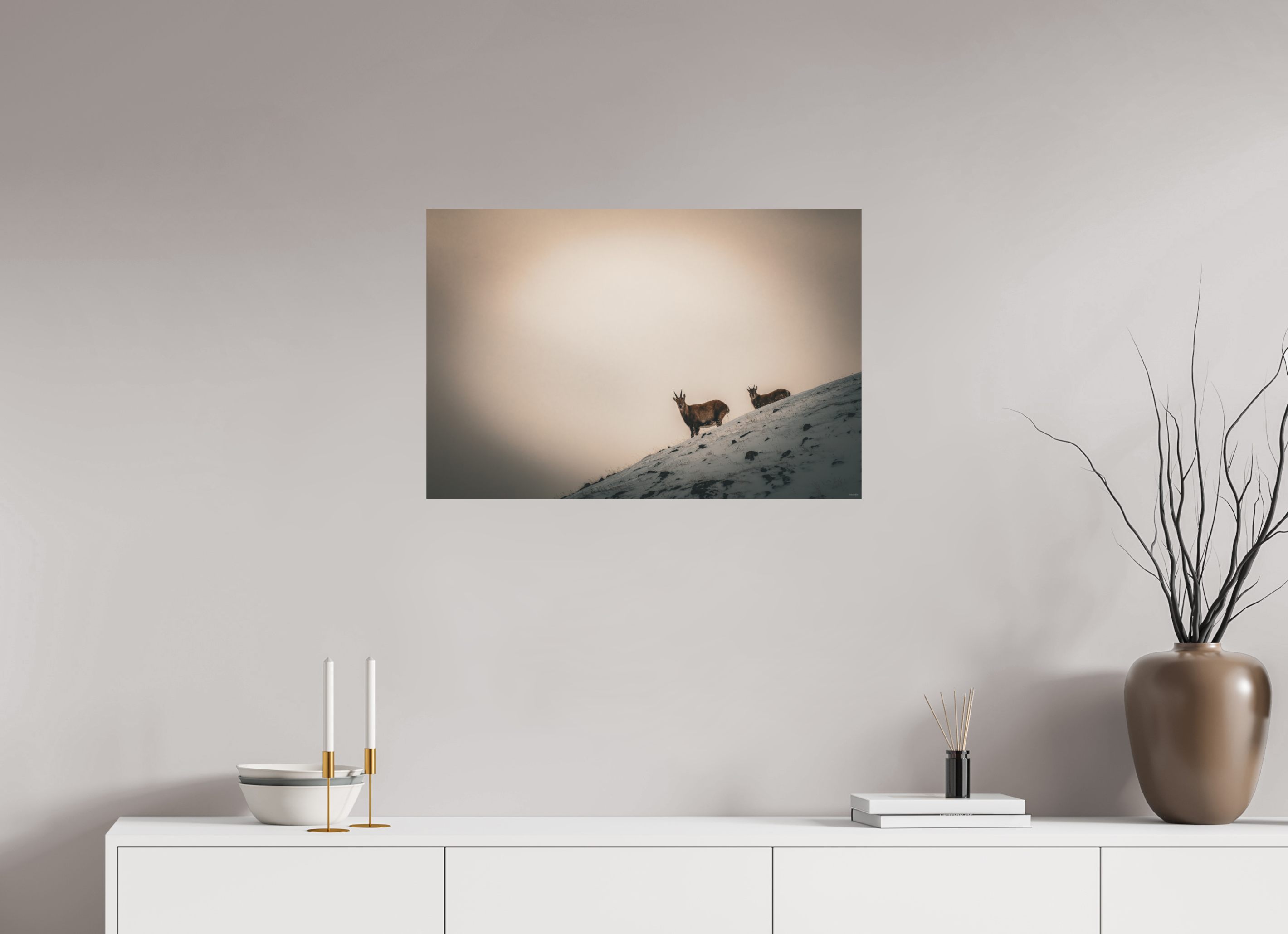 75 x 50 cm, Tirage Fine Art mat Apparition