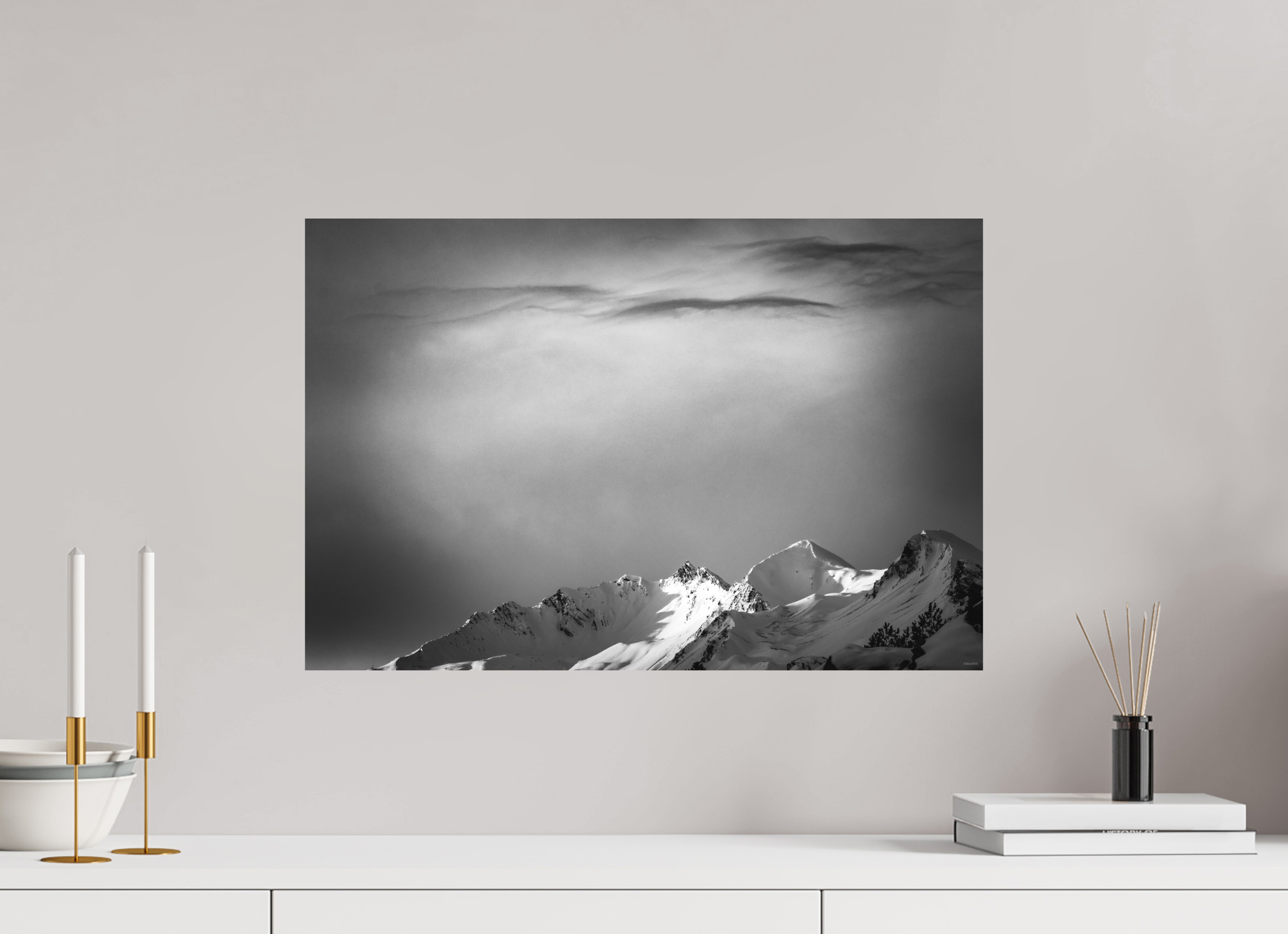 60 x 40 cm, Tirage Fine Art mat Cheveux d'ange