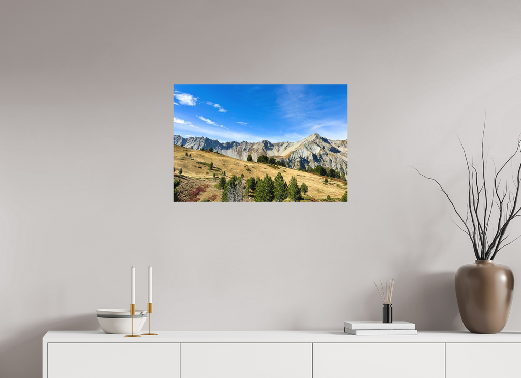 73,8 x 50 cm, Tirage Fine Art mat Penché