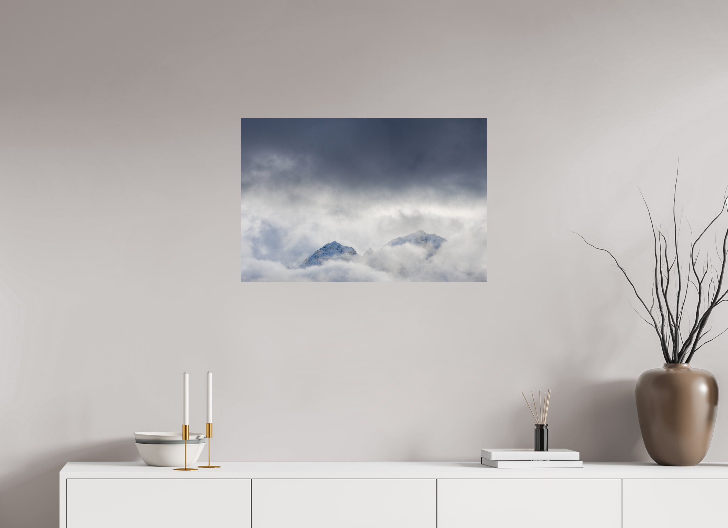 75 x 50 cm, Tirage Fine Art mat Entre deux souffles