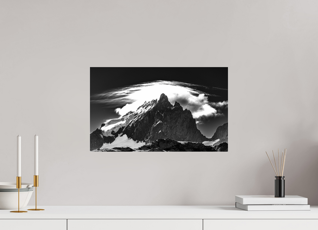 48,8 x 30 cm, Dibond verre brillant 2mm Souffle de Dieu