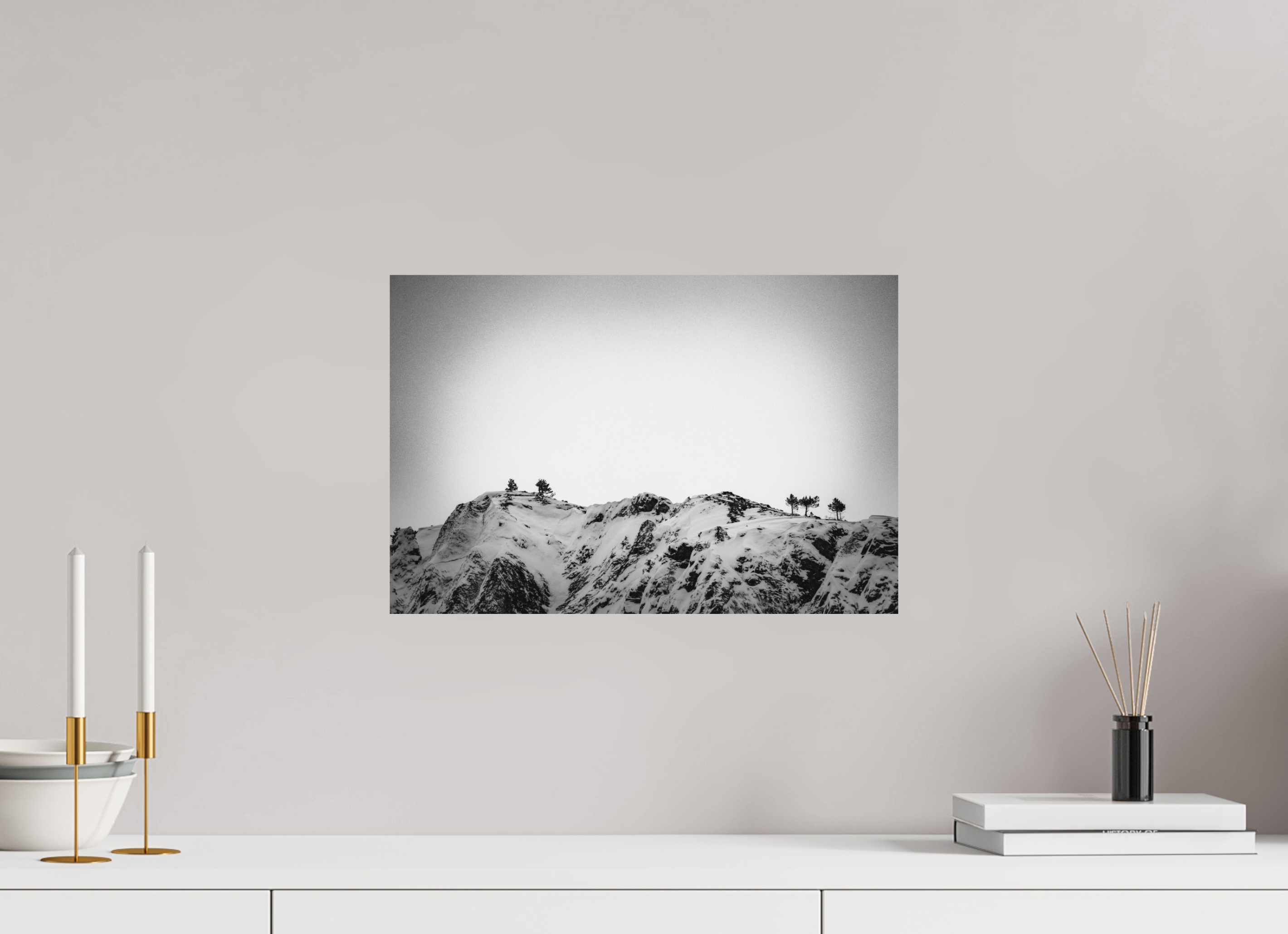 45 x 30 cm, Tirage Fine Art mat Sur la ligne