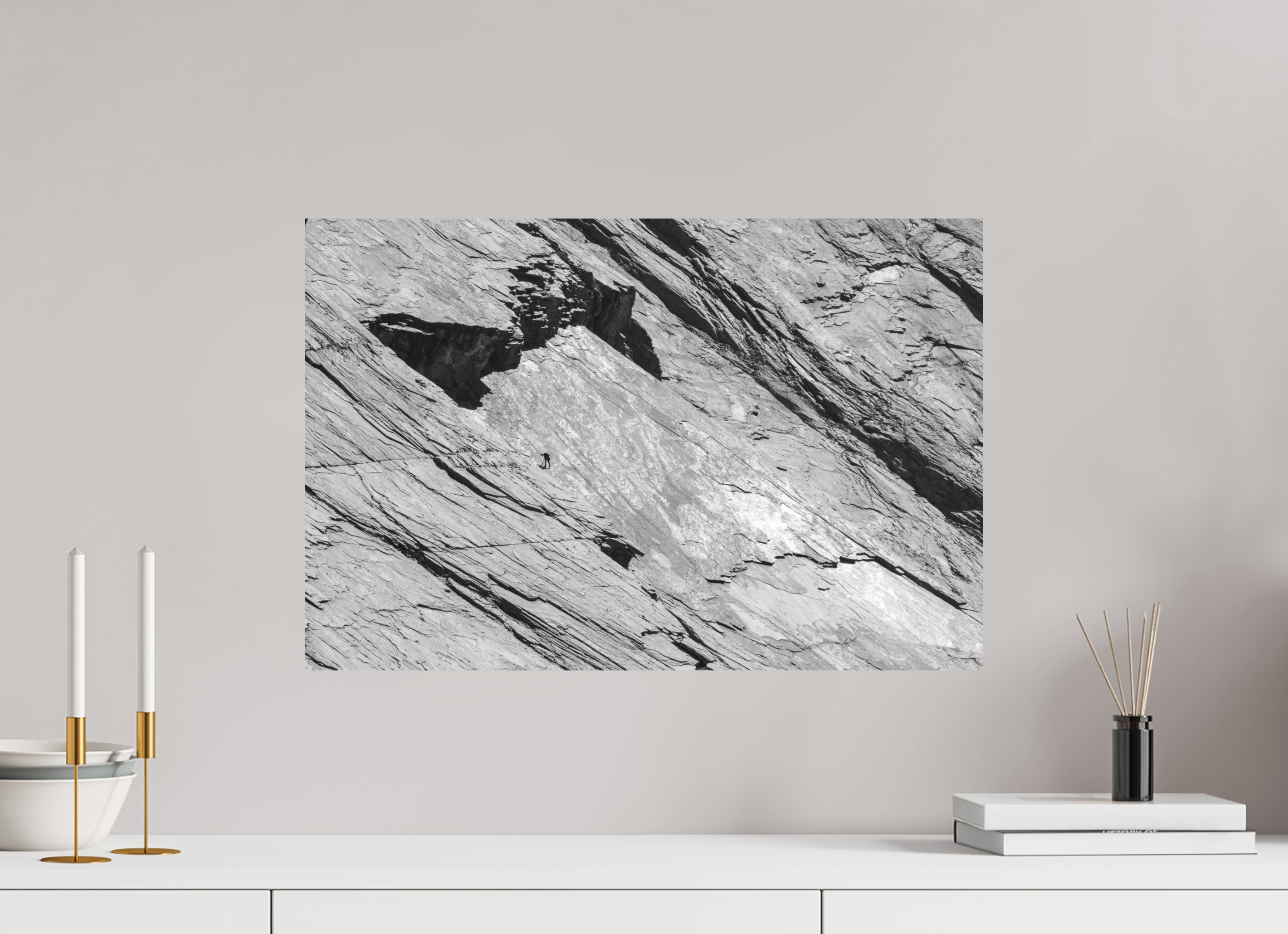 60 x 40 cm, Tirage Fine Art mat L'échelle du temps