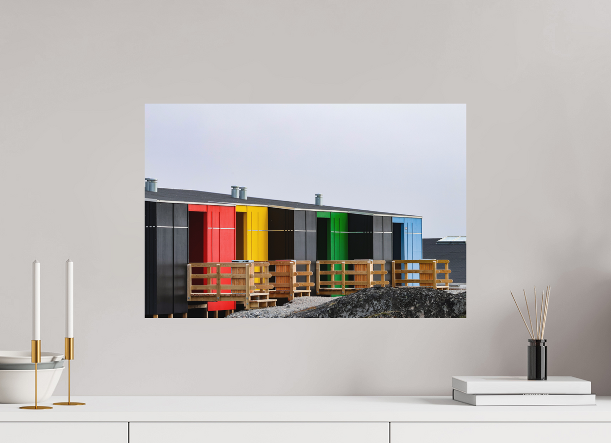 60 x 40 cm, Tirage Fine Art mat Couleurs nordiques