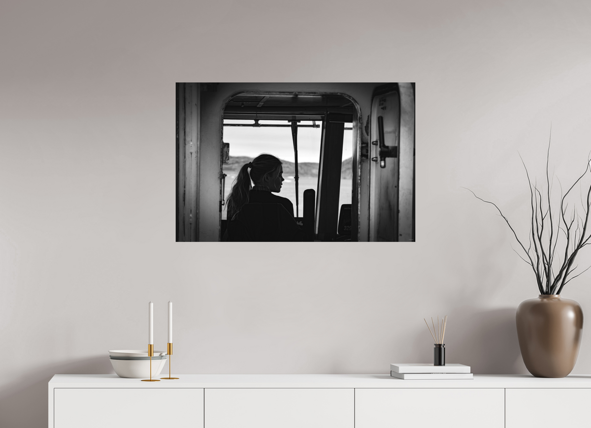 90 x 60 cm, Tirage Fine Art mat Guidance