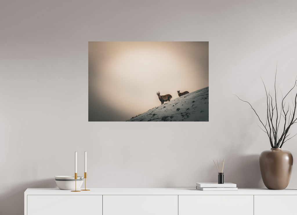 90 x 60 cm, Tirage Fine Art mat Apparition